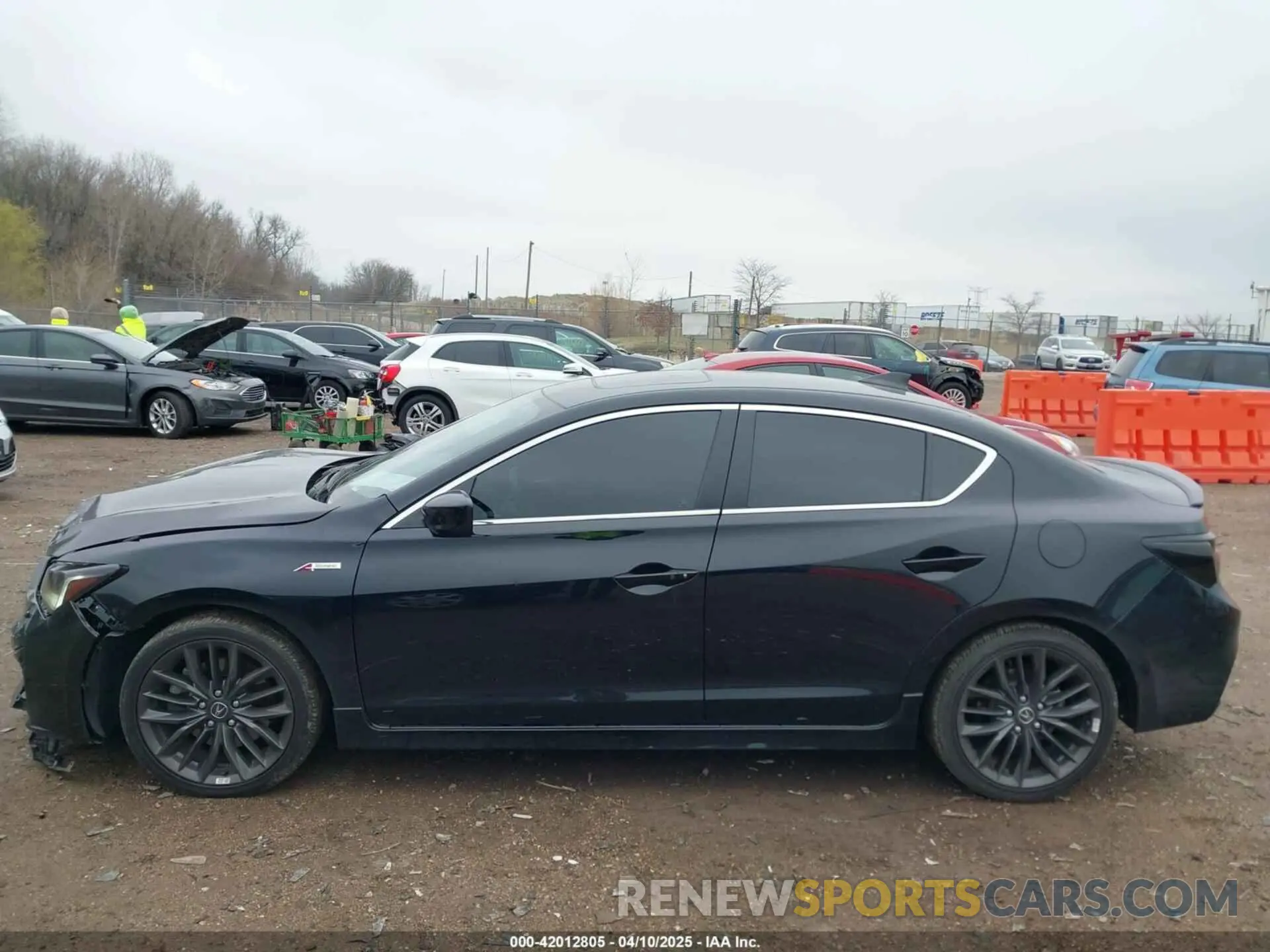 14 Photograph of a damaged car 19UDE2F83NA007359 ACURA ILX 2022
