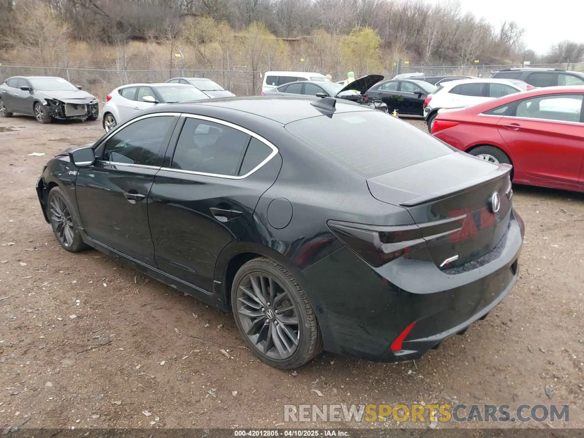 3 Photograph of a damaged car 19UDE2F83NA007359 ACURA ILX 2022