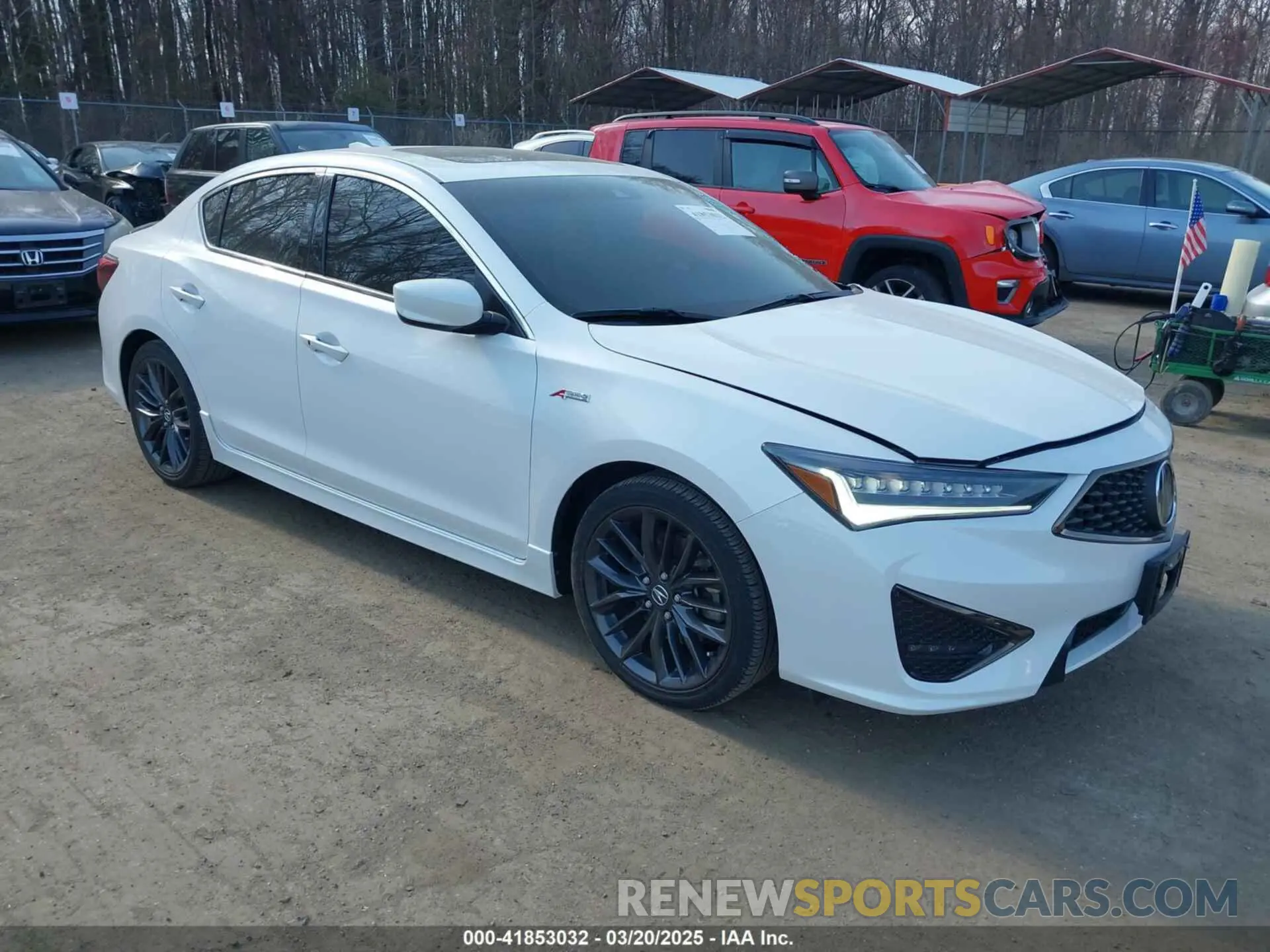 1 Photograph of a damaged car 19UDE2F83NA008673 ACURA ILX 2022
