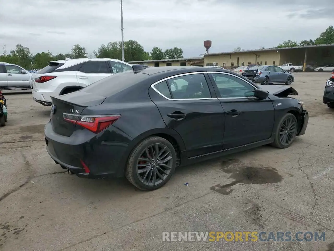 3 Photograph of a damaged car 19UDE2F84NA006009 ACURA ILX 2022