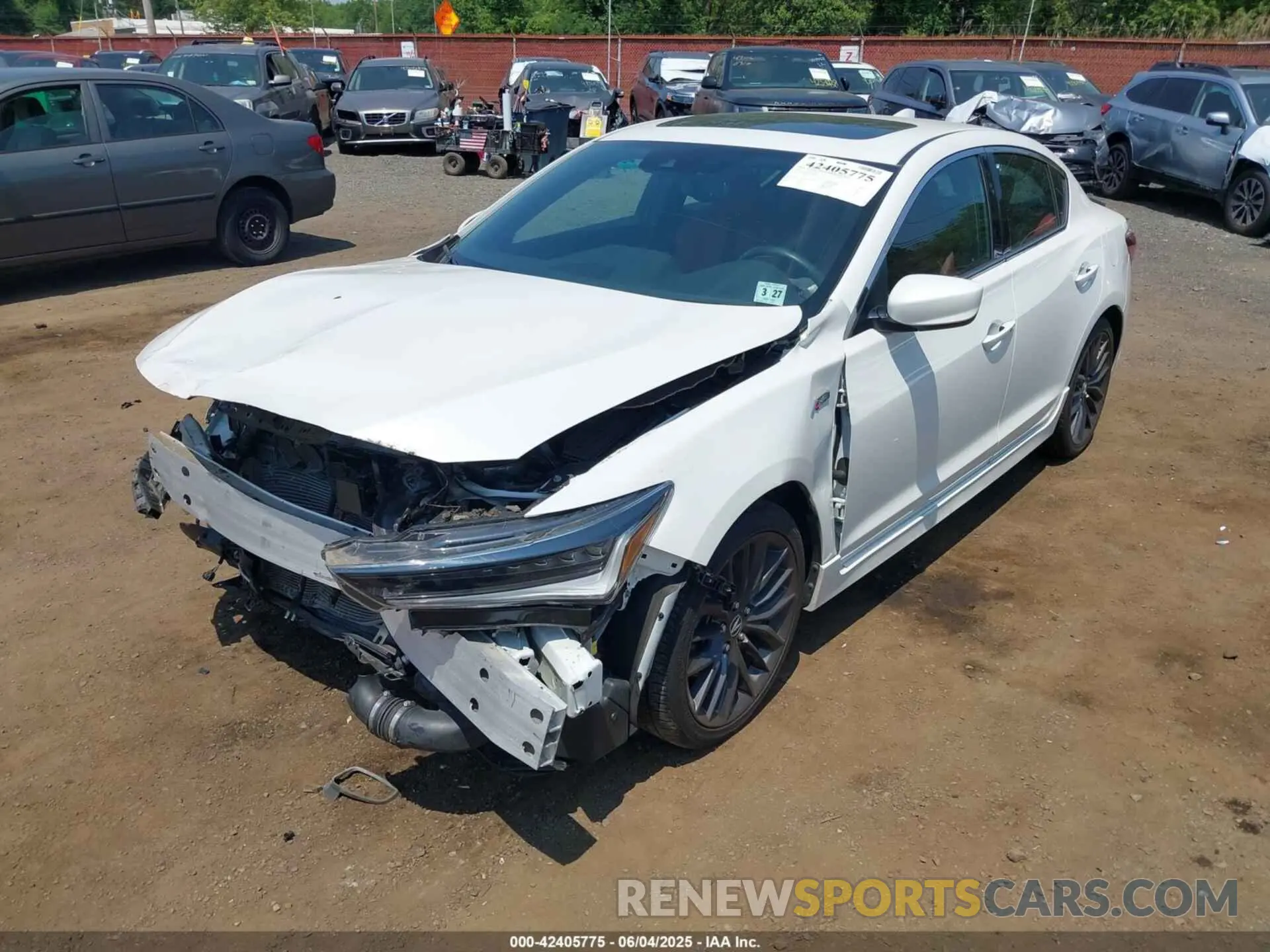 6 Photograph of a damaged car 19UDE2F85NA005421 ACURA ILX 2022