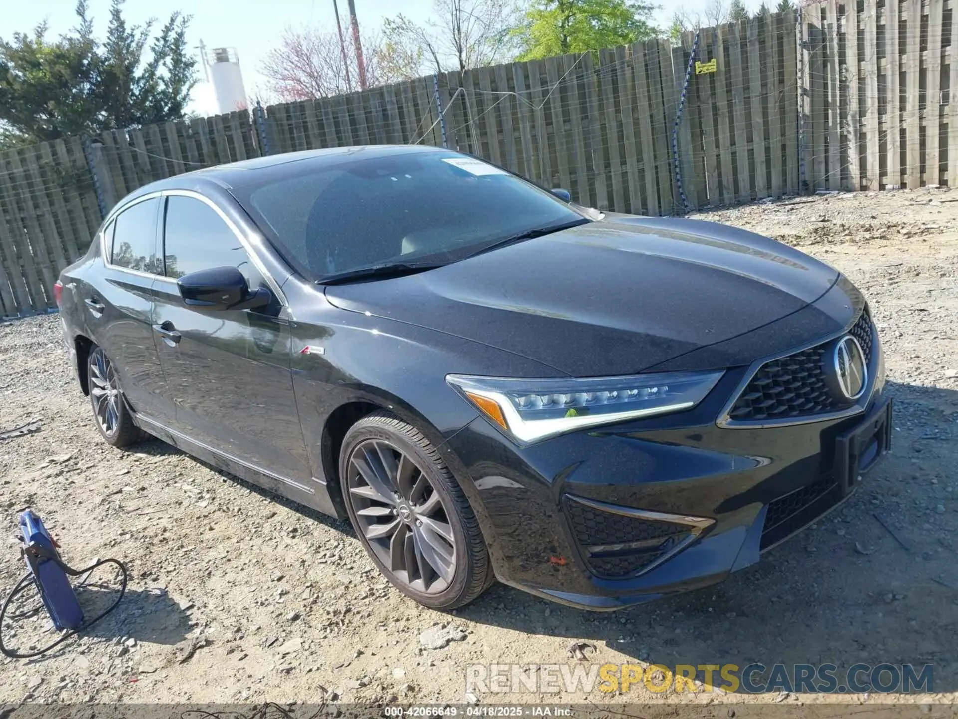1 Photograph of a damaged car 19UDE2F85NA007086 ACURA ILX 2022