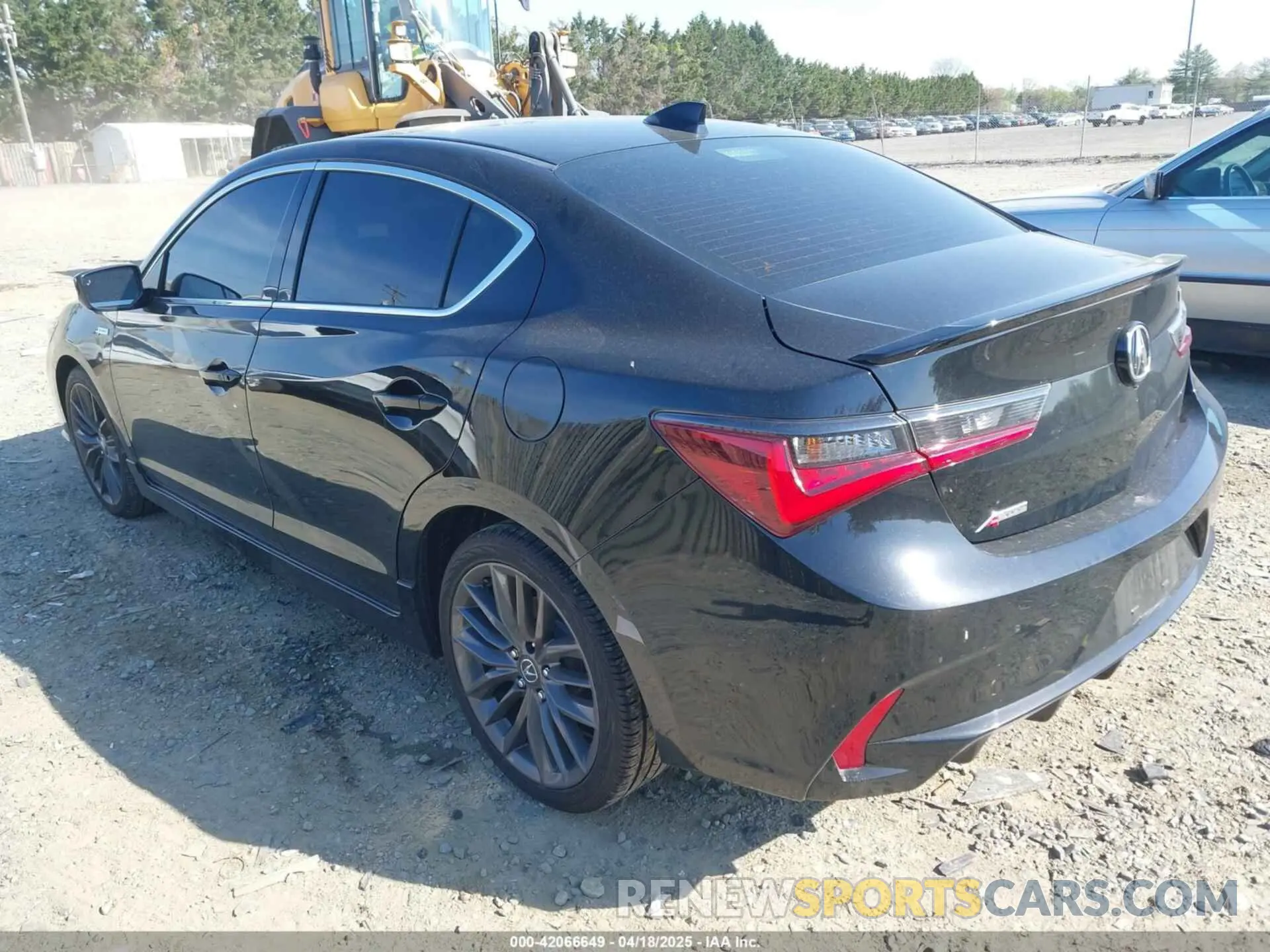 3 Photograph of a damaged car 19UDE2F85NA007086 ACURA ILX 2022