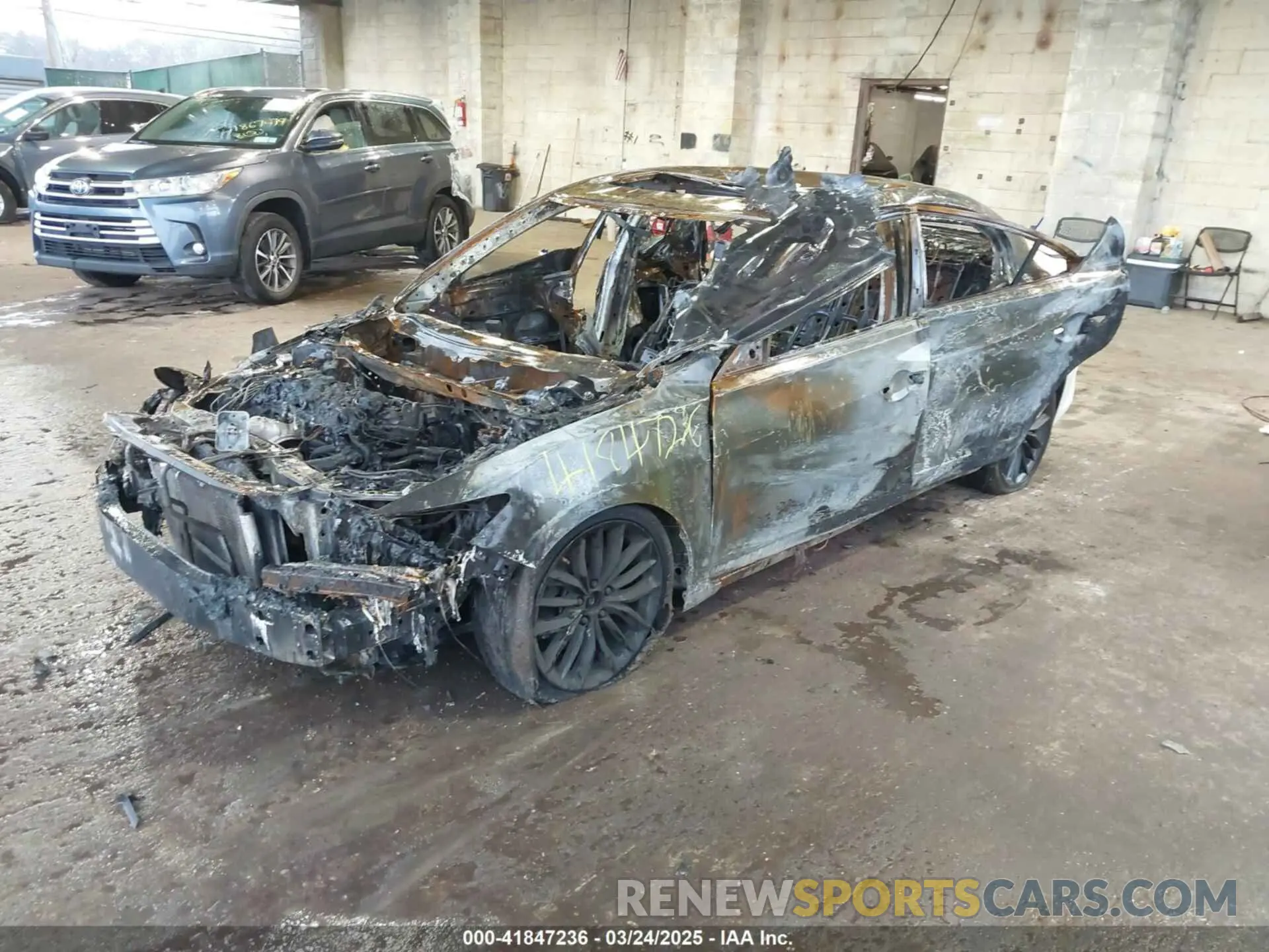 2 Photograph of a damaged car 19UDE2F85NA008836 ACURA ILX 2022