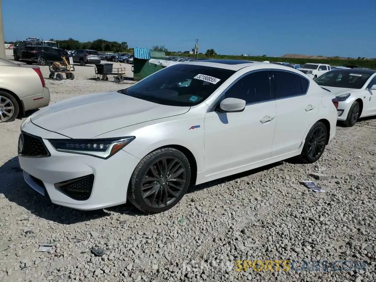 1 Photograph of a damaged car 19UDE2F86NA005122 ACURA ILX 2022
