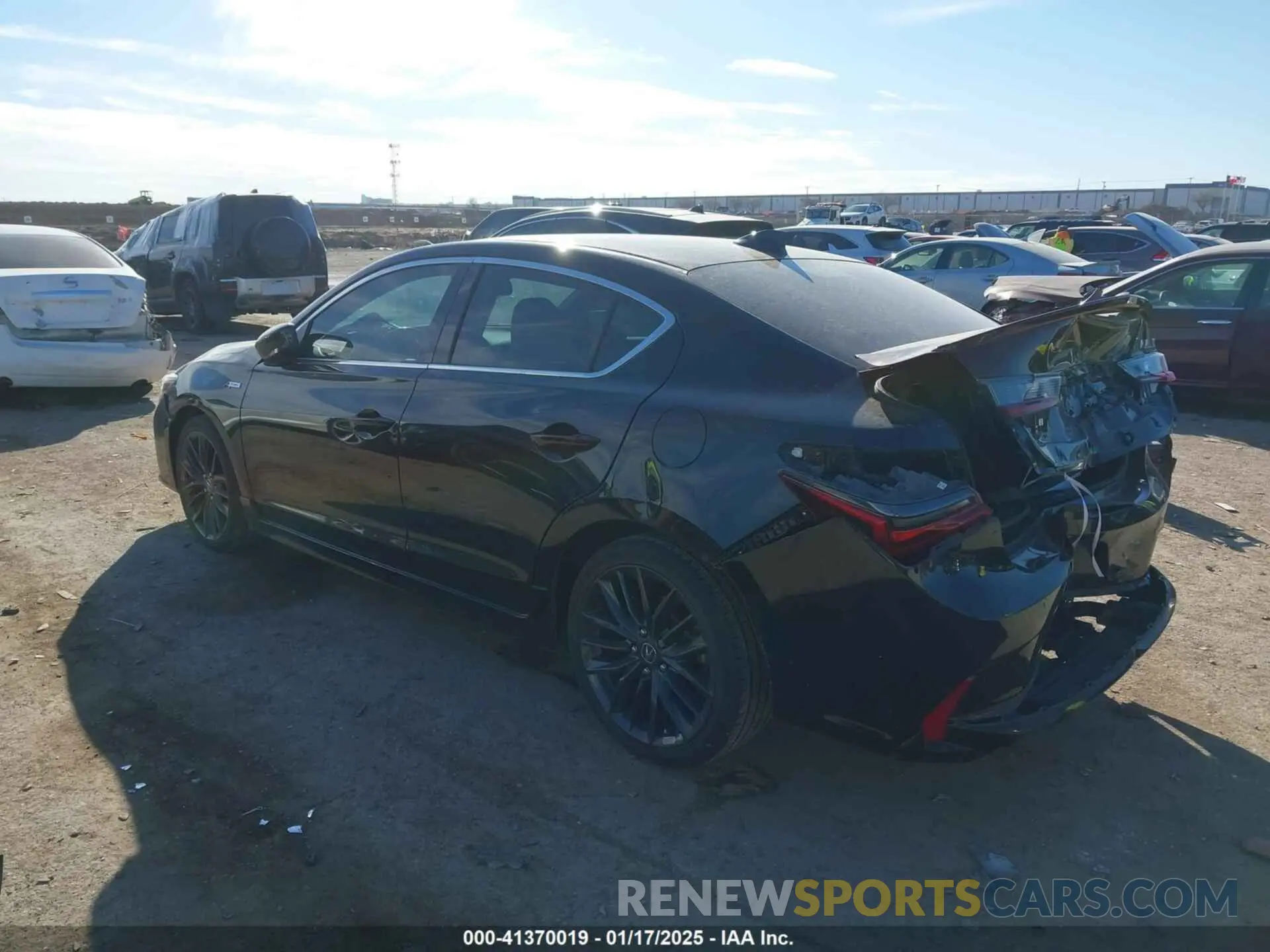 3 Photograph of a damaged car 19UDE2F87NA007607 ACURA ILX 2022