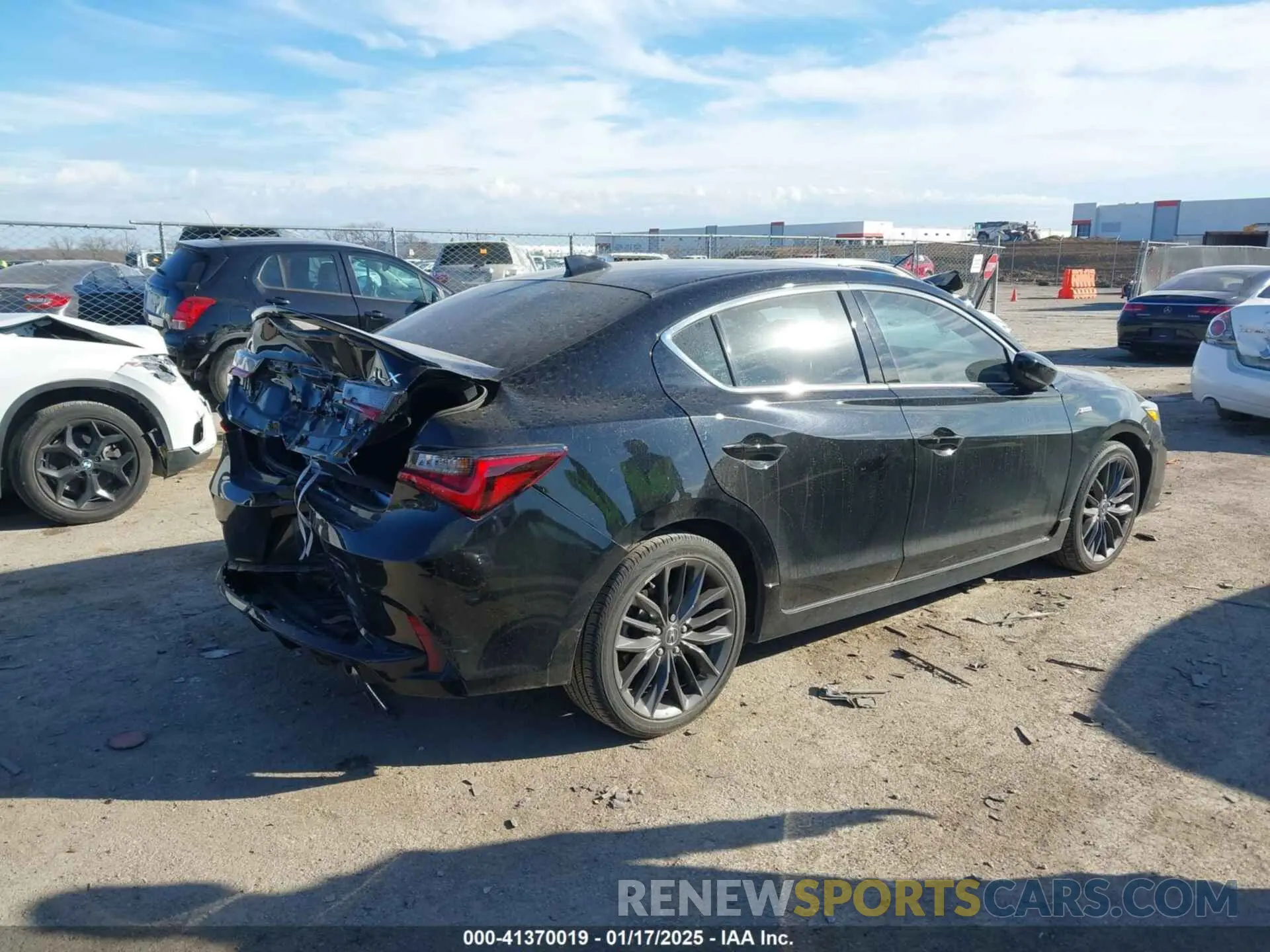 4 Photograph of a damaged car 19UDE2F87NA007607 ACURA ILX 2022
