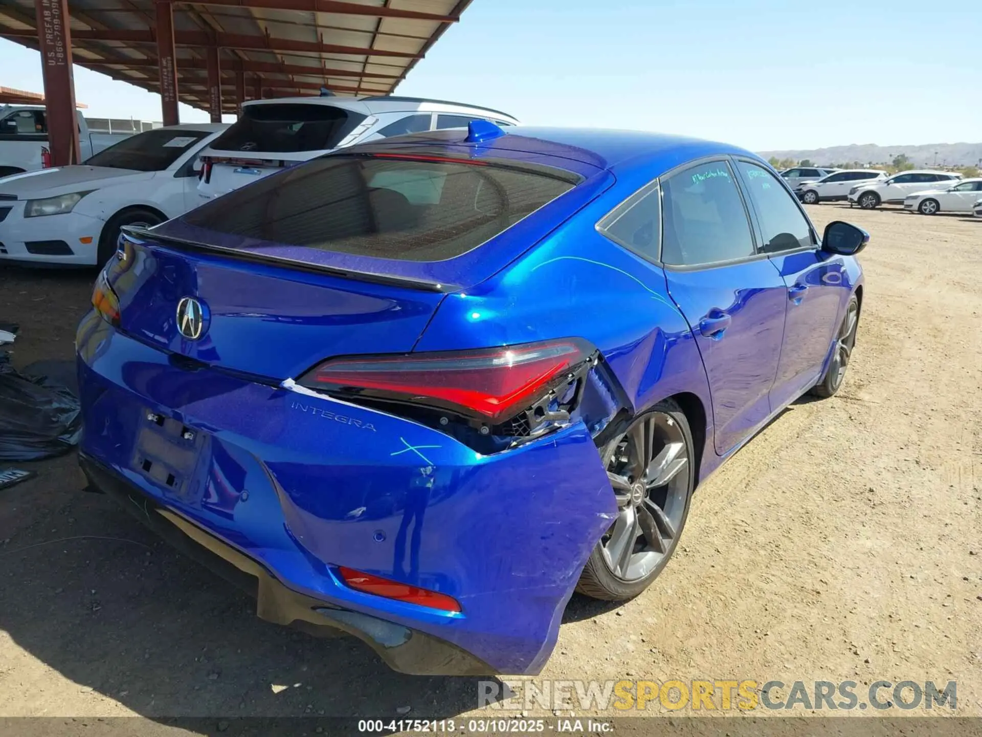 4 Photograph of a damaged car 19UDE4G73PA008466 ACURA INTEGRA 2023