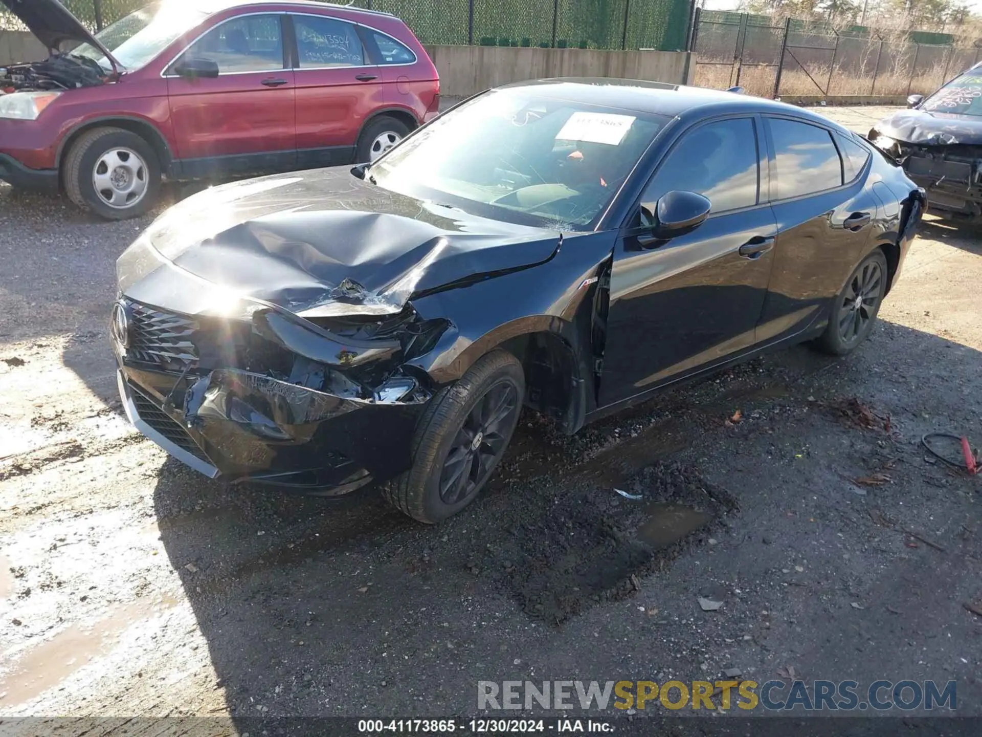 2 Photograph of a damaged car 19UDE4G78PA800693 ACURA INTEGRA 2023