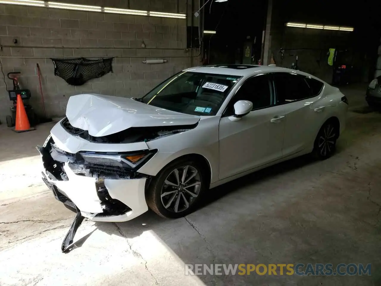 1 Photograph of a damaged car 19UDE4H25PA026857 ACURA INTEGRA 2023