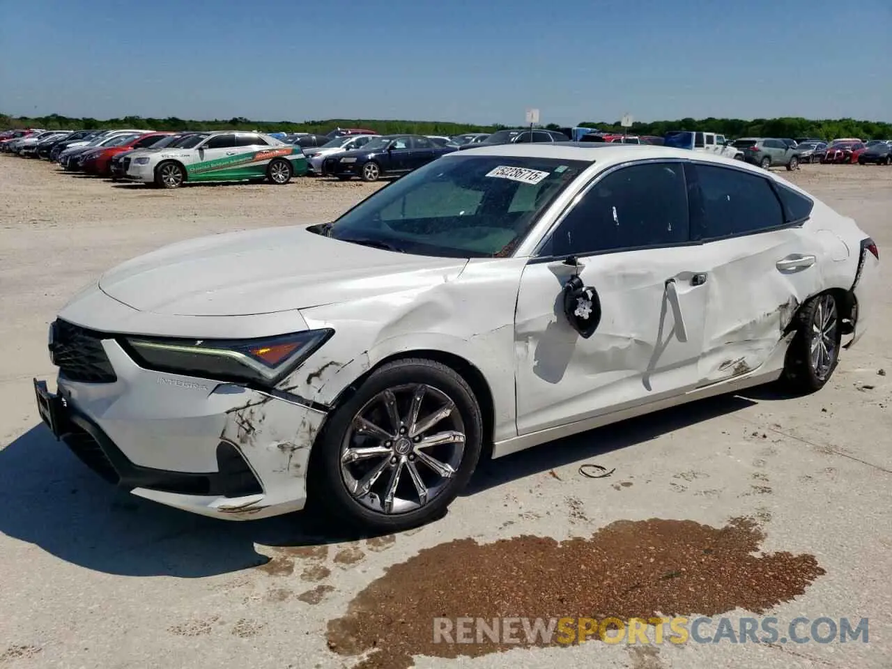 1 Photograph of a damaged car 19UDE4H29PA008961 ACURA INTEGRA 2023