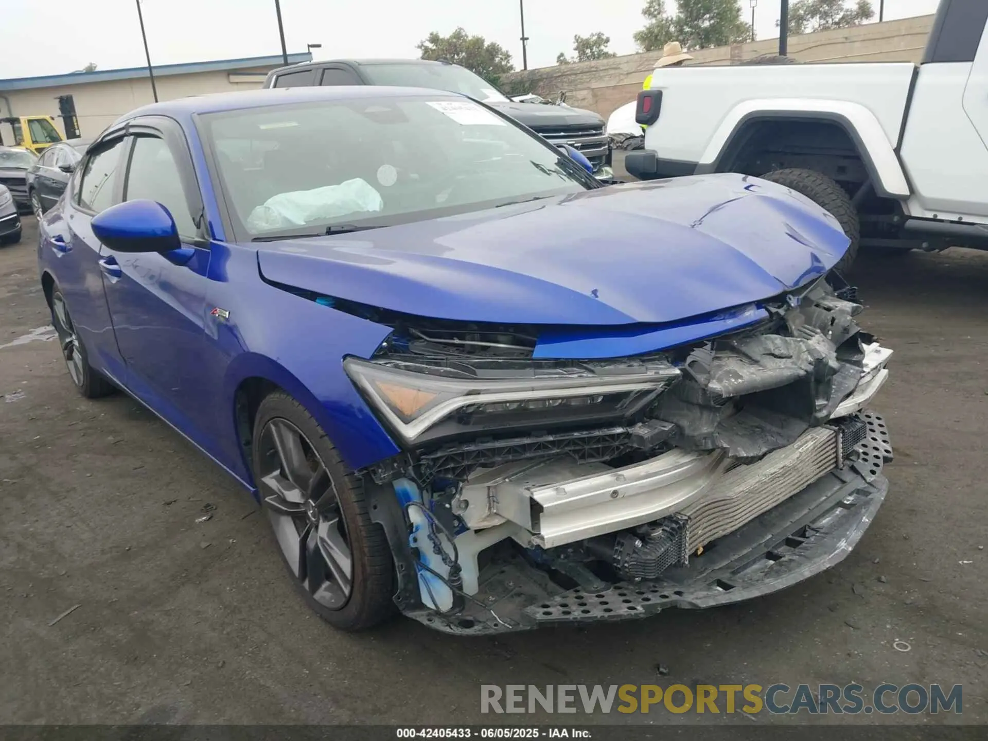 1 Photograph of a damaged car 19UDE4H30PA009098 ACURA INTEGRA 2023