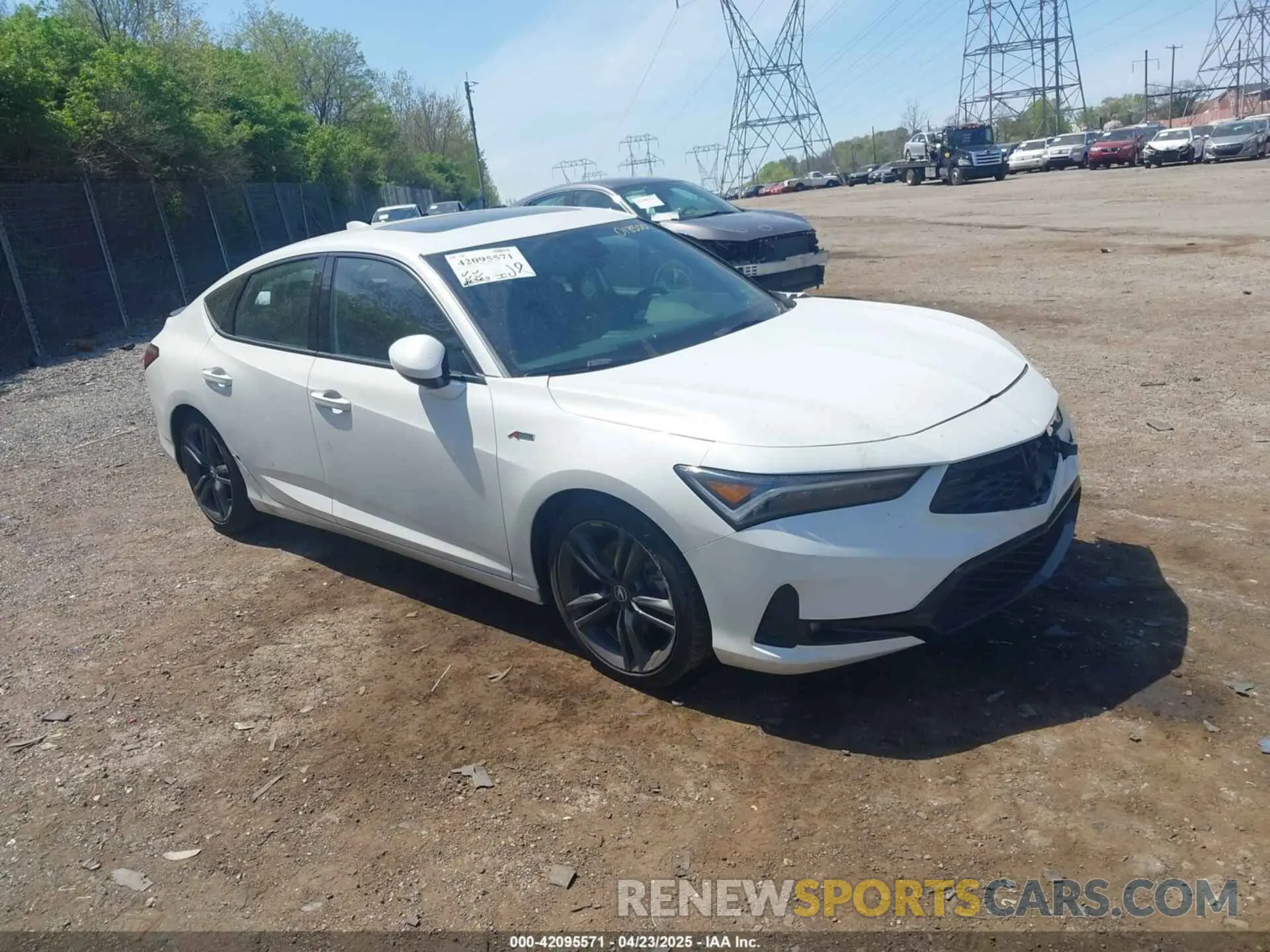 1 Photograph of a damaged car 19UDE4H30PA018500 ACURA INTEGRA 2023