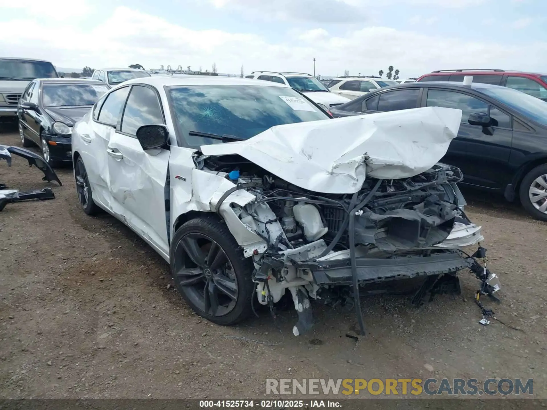 1 Photograph of a damaged car 19UDE4H31PA000488 ACURA INTEGRA 2023
