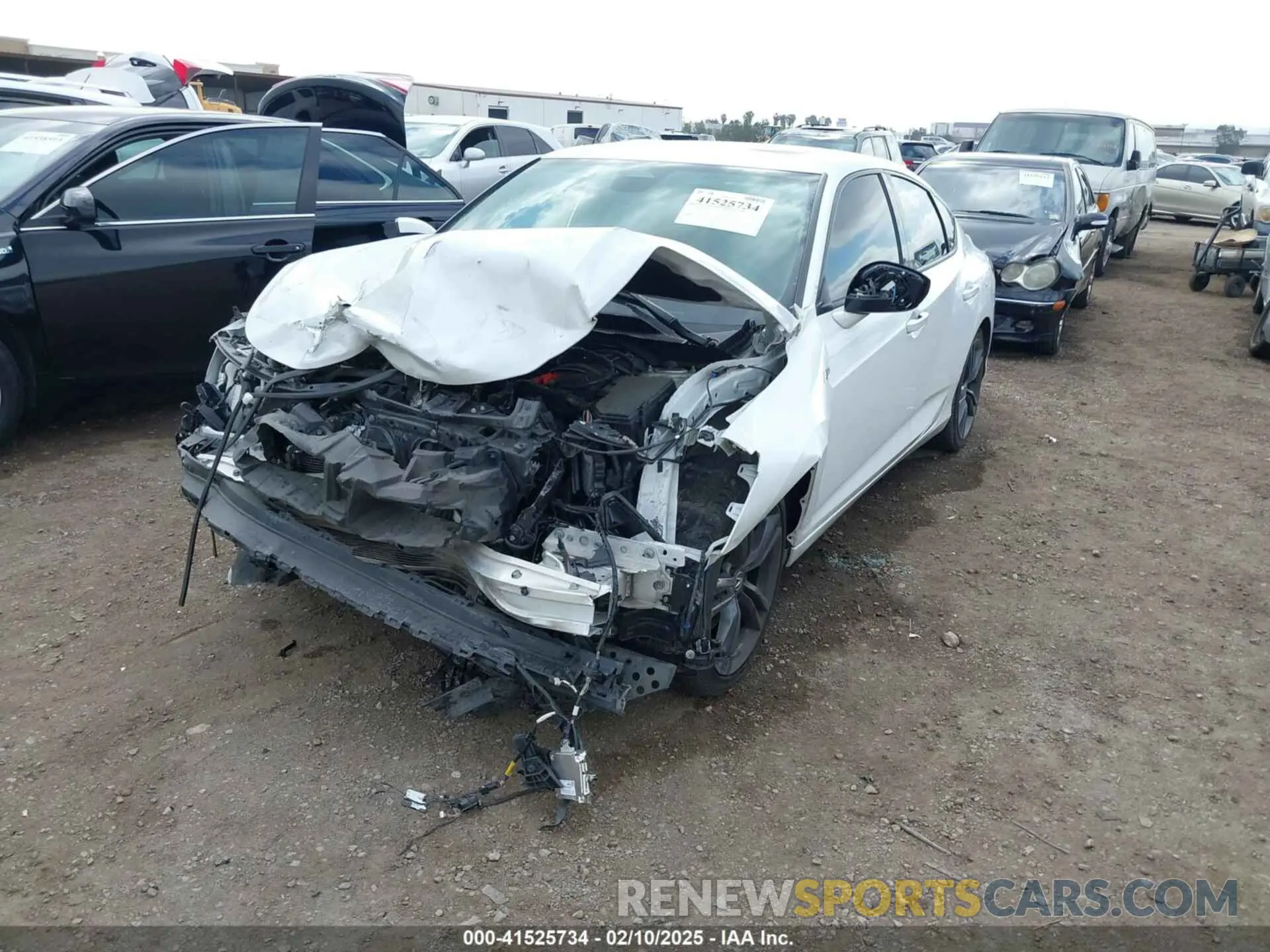 2 Photograph of a damaged car 19UDE4H31PA000488 ACURA INTEGRA 2023