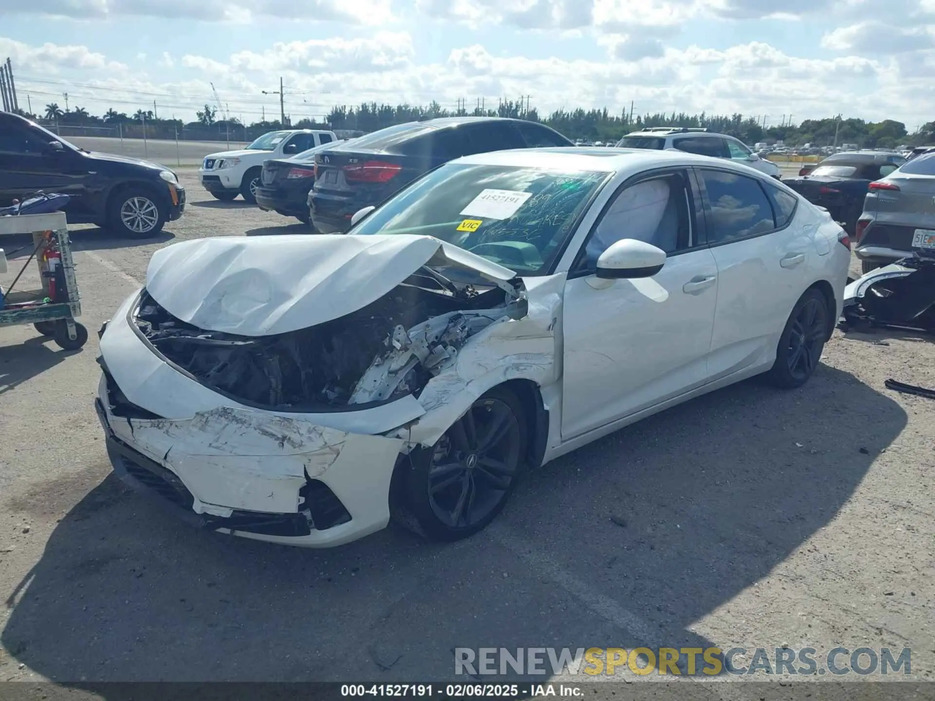 2 Photograph of a damaged car 19UDE4H31PA025536 ACURA INTEGRA 2023