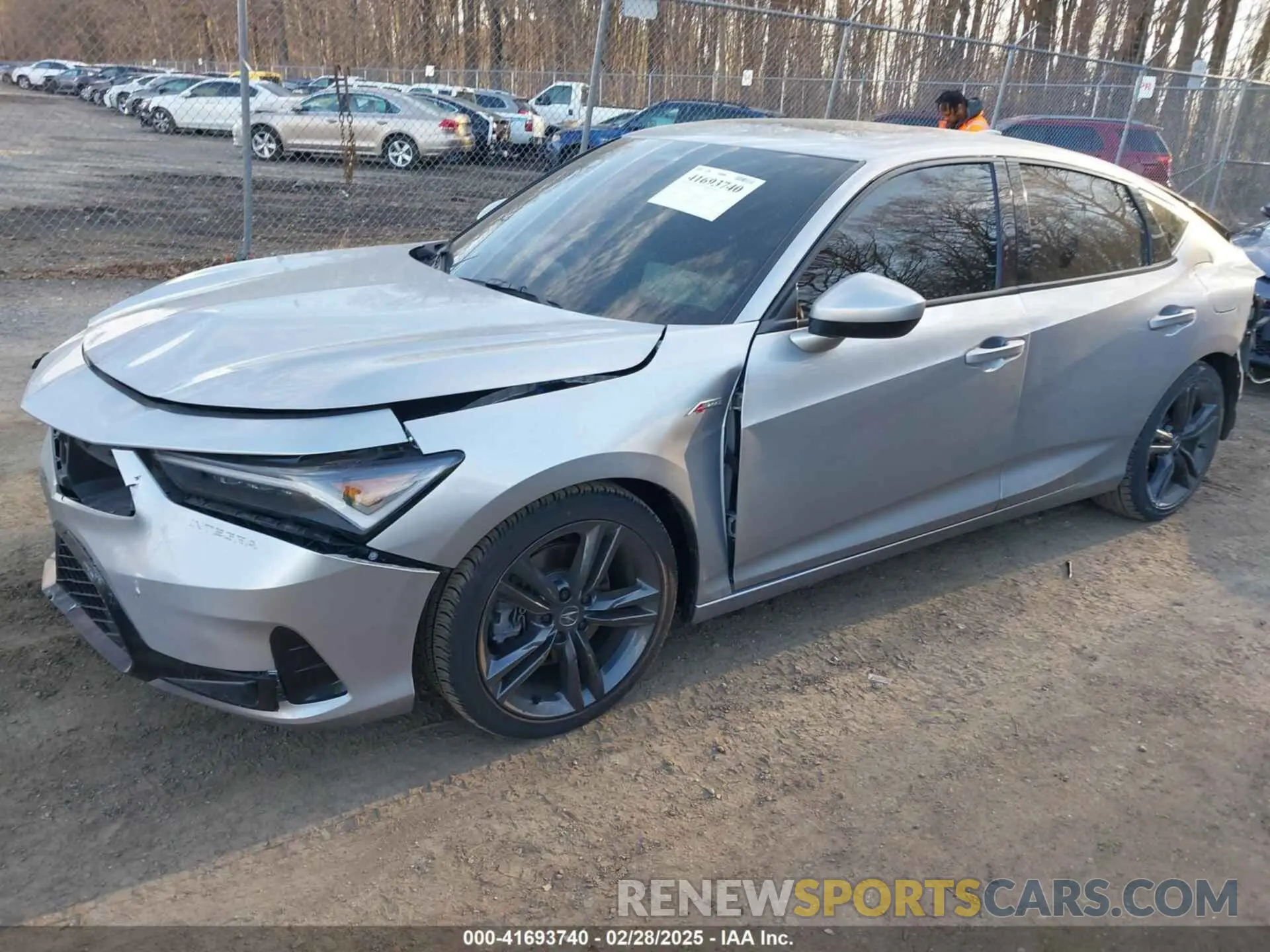 2 Photograph of a damaged car 19UDE4H32PA023617 ACURA INTEGRA 2023