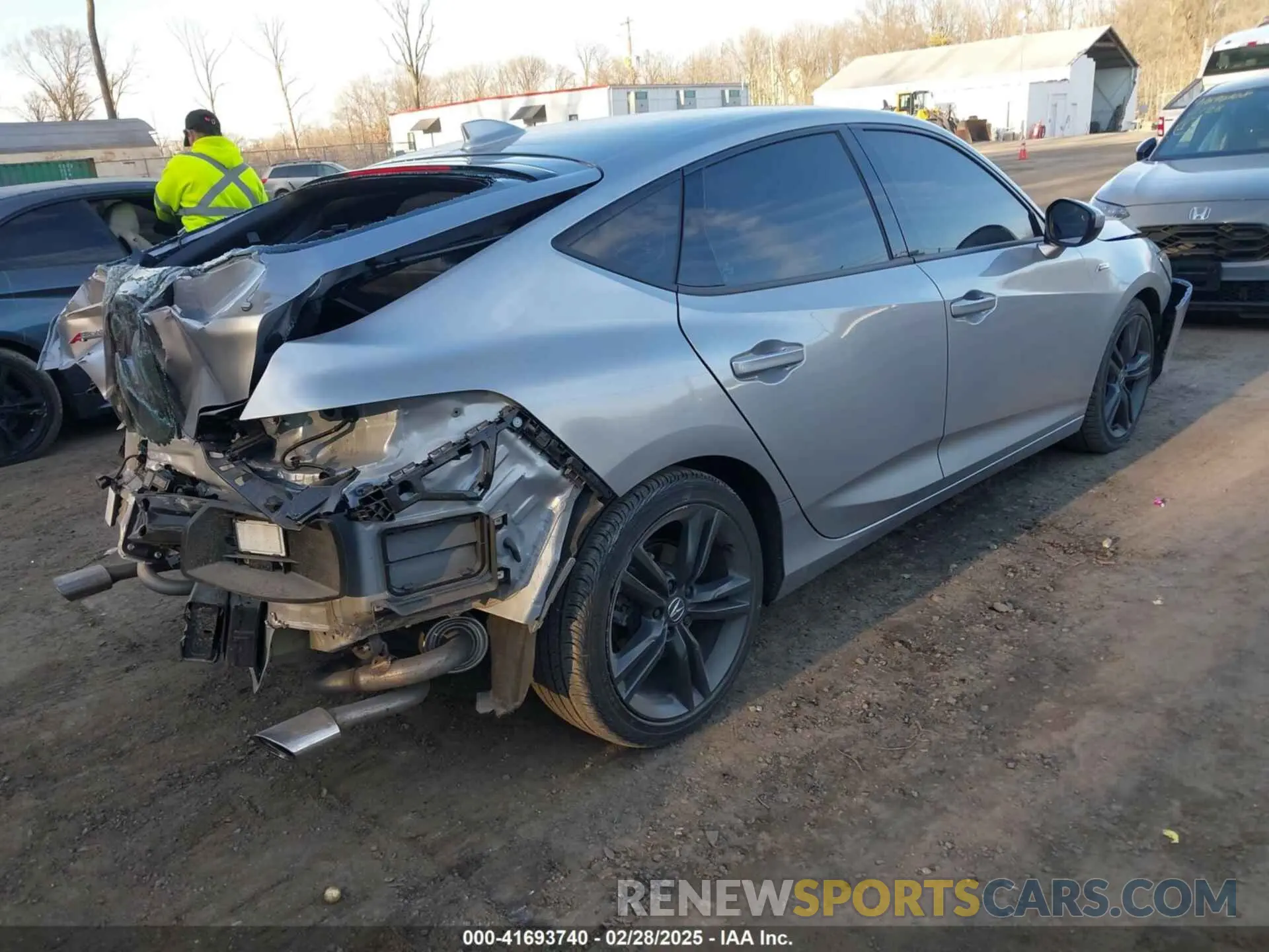 4 Photograph of a damaged car 19UDE4H32PA023617 ACURA INTEGRA 2023