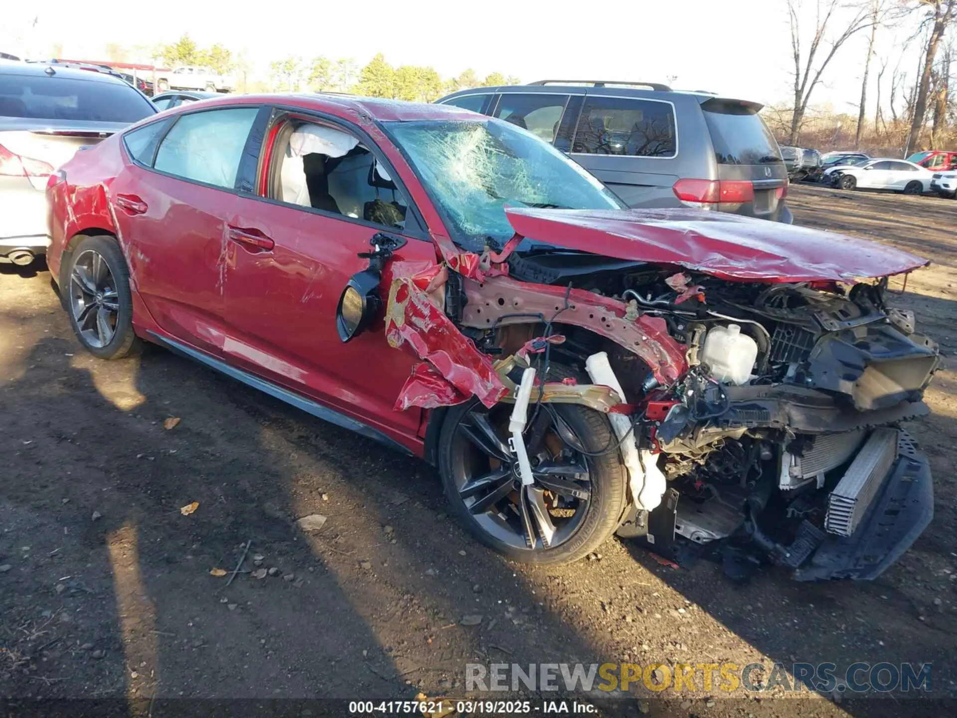 1 Photograph of a damaged car 19UDE4H36PA002527 ACURA INTEGRA 2023