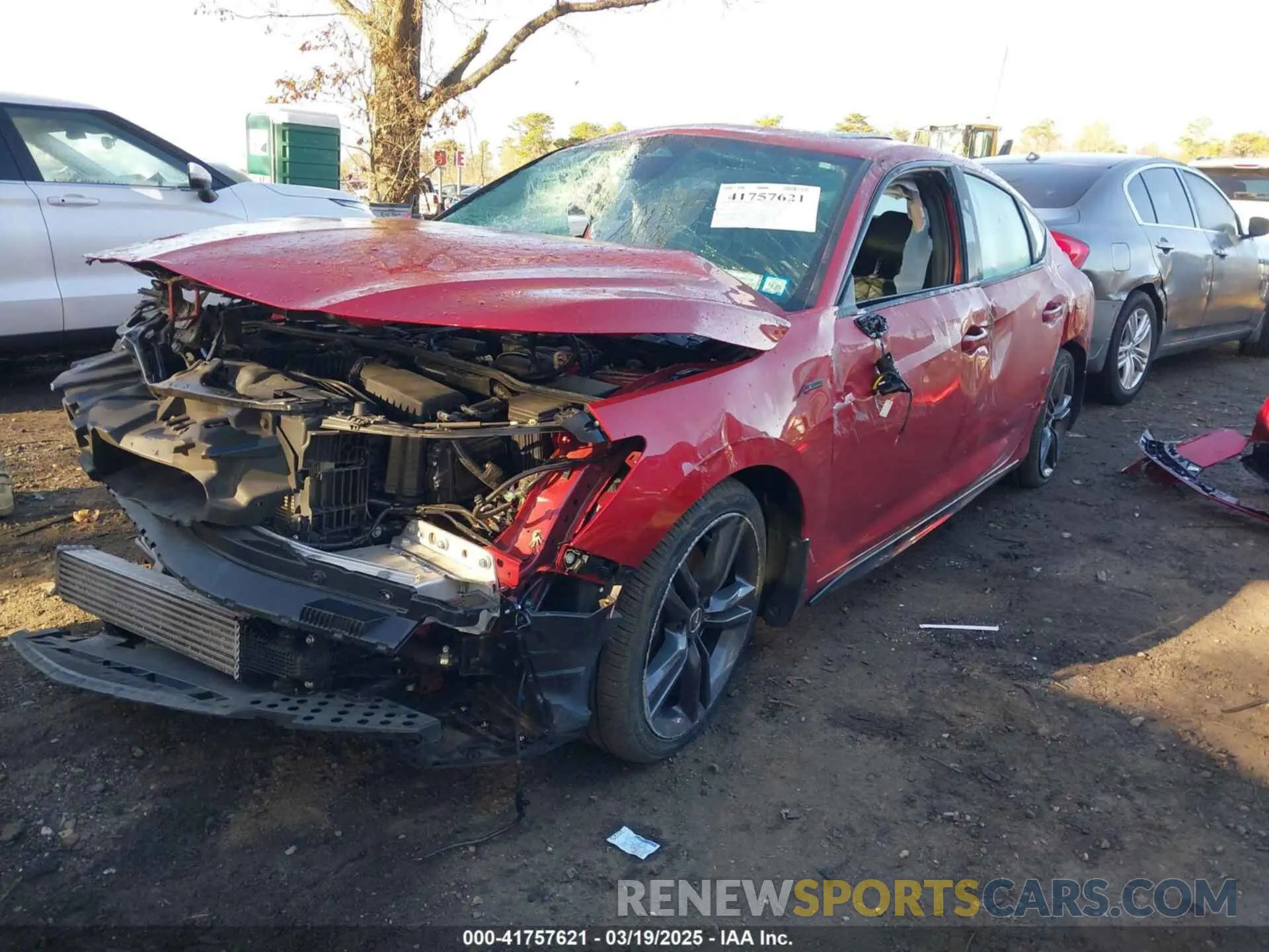 2 Photograph of a damaged car 19UDE4H36PA002527 ACURA INTEGRA 2023