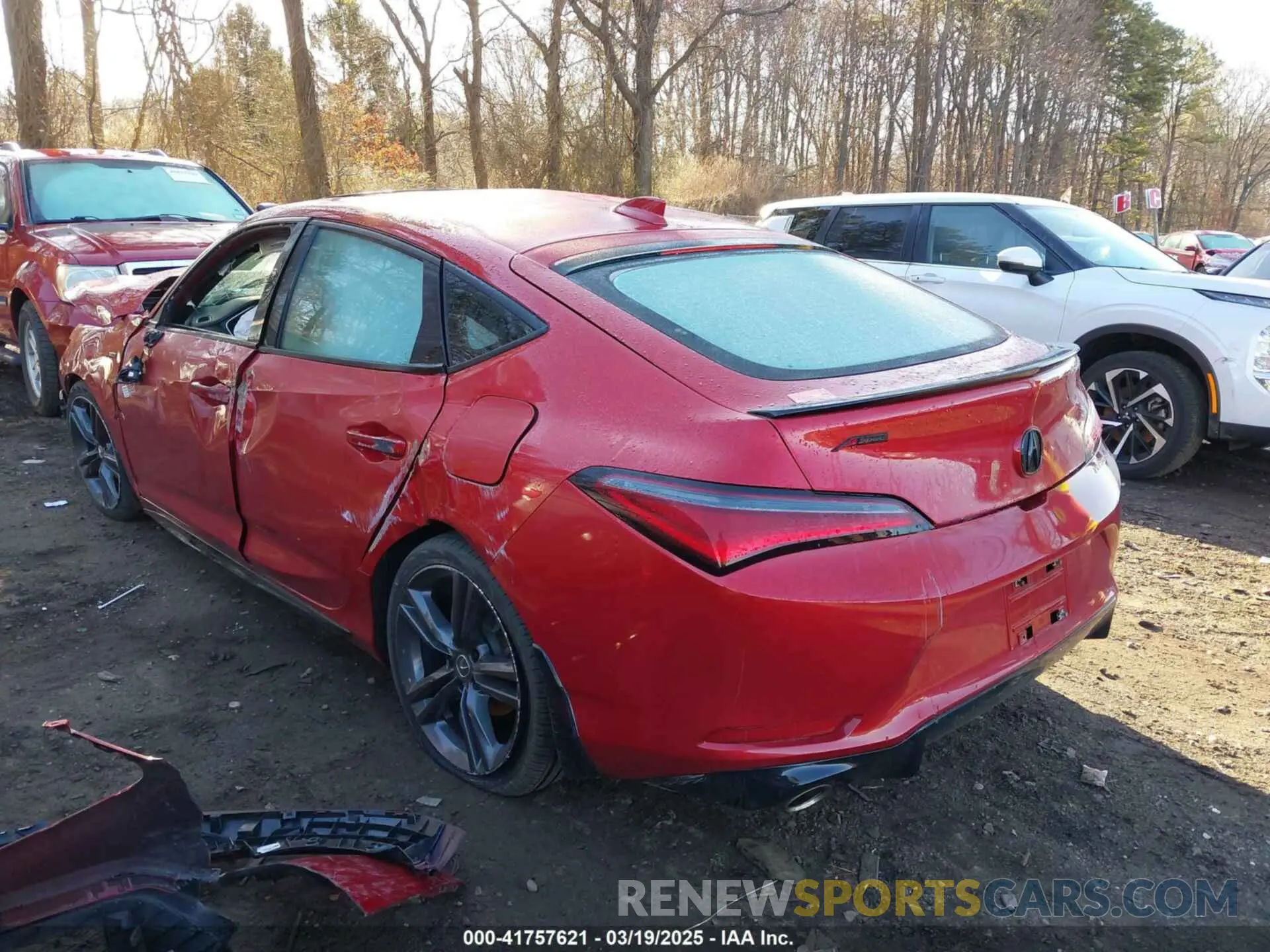 3 Photograph of a damaged car 19UDE4H36PA002527 ACURA INTEGRA 2023