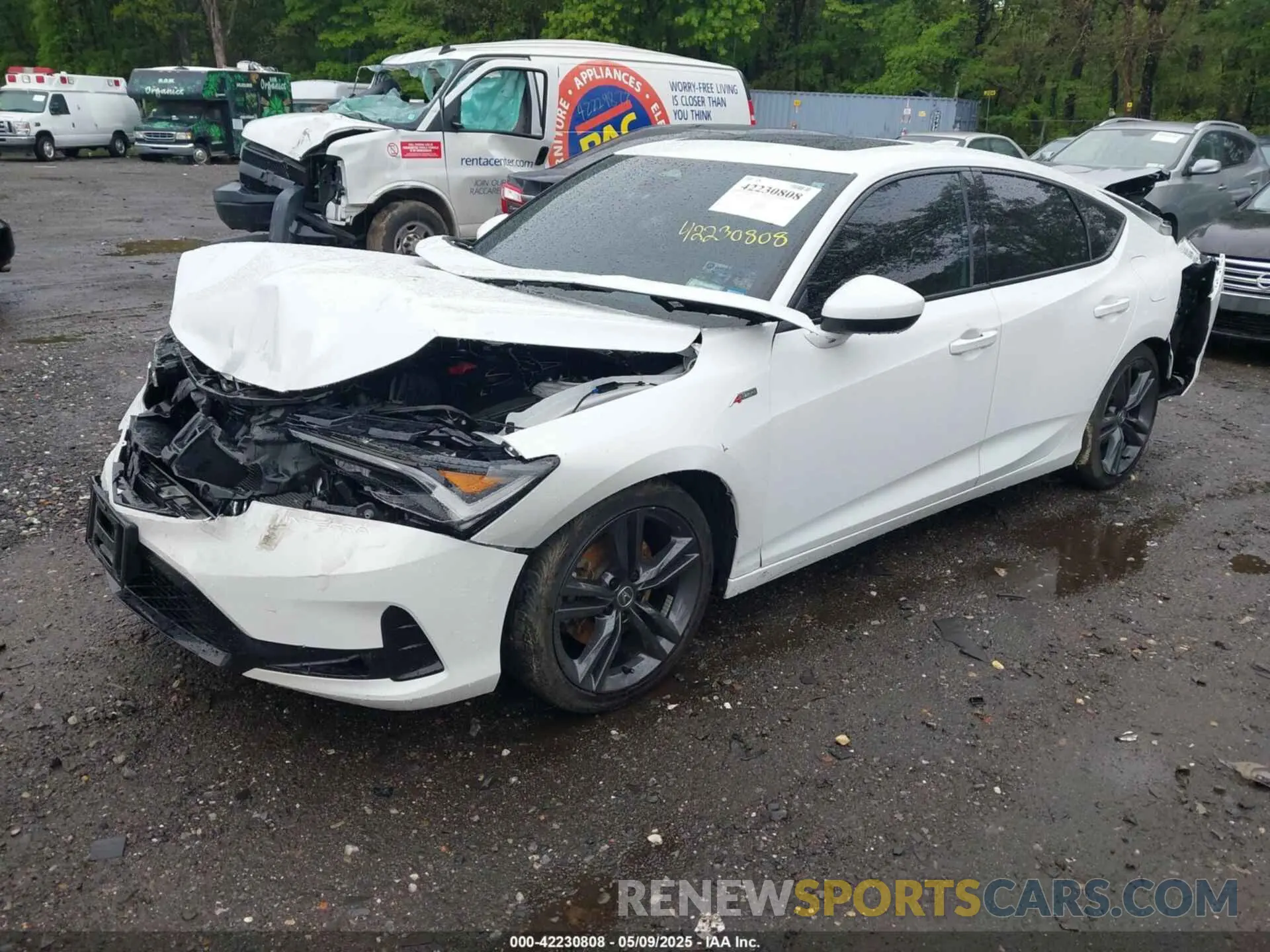 2 Photograph of a damaged car 19UDE4H36PA023376 ACURA INTEGRA 2023