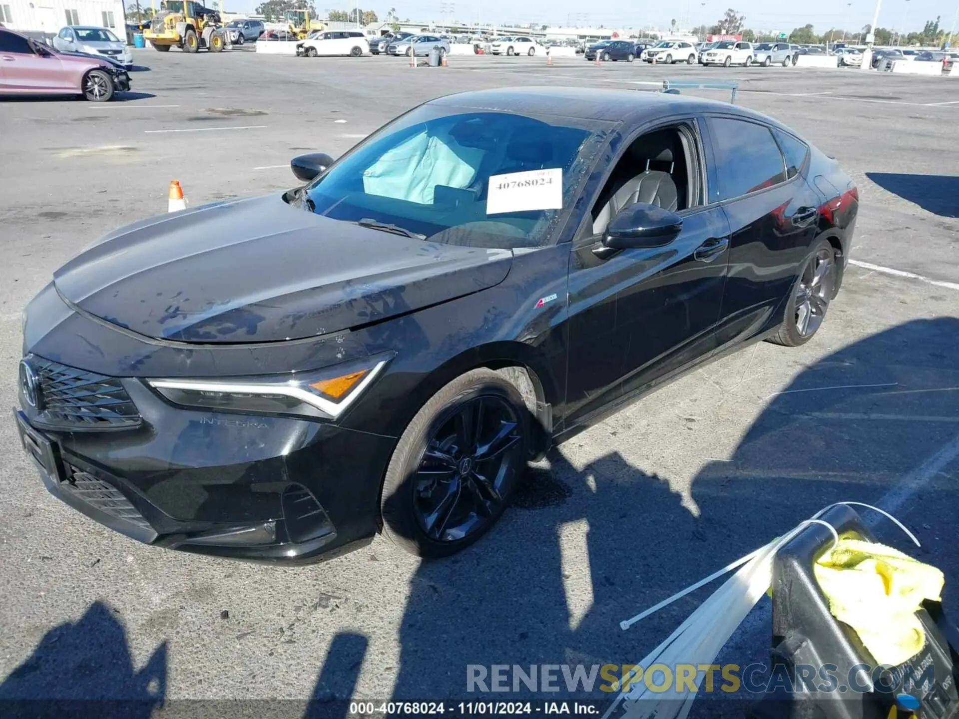 2 Photograph of a damaged car 19UDE4H36PA027430 ACURA INTEGRA 2023