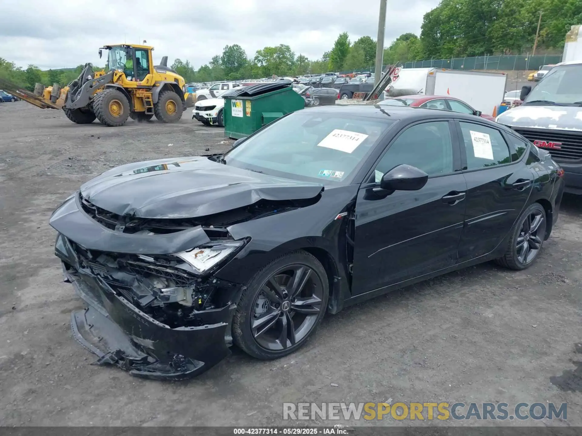 2 Photograph of a damaged car 19UDE4H38PA007504 ACURA INTEGRA 2023