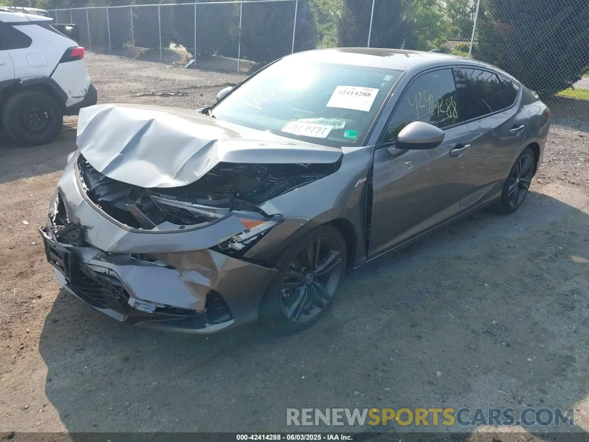 2 Photograph of a damaged car 19UDE4H39PA025767 ACURA INTEGRA 2023