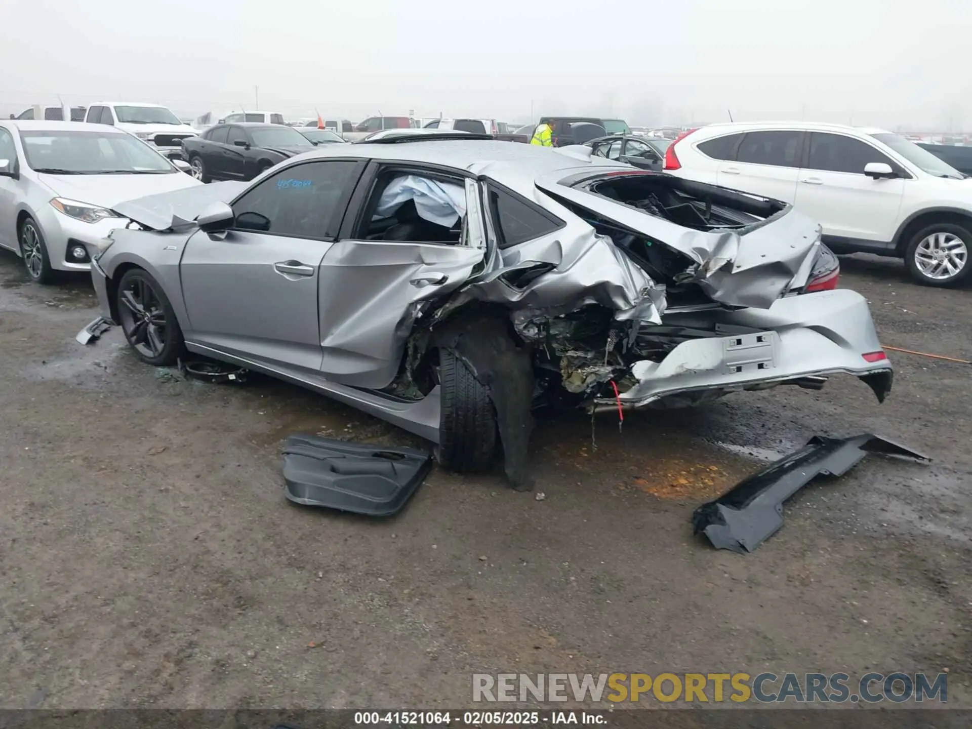 3 Photograph of a damaged car 19UDE4H3XPA009514 ACURA INTEGRA 2023