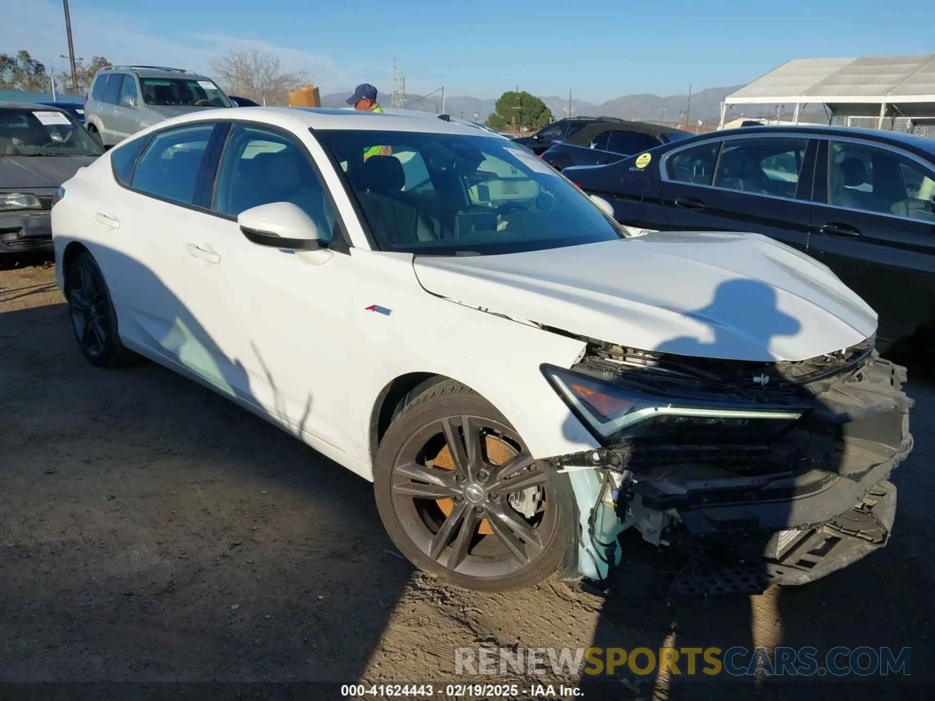 1 Photograph of a damaged car 19UDE4H60PA006065 ACURA INTEGRA 2023