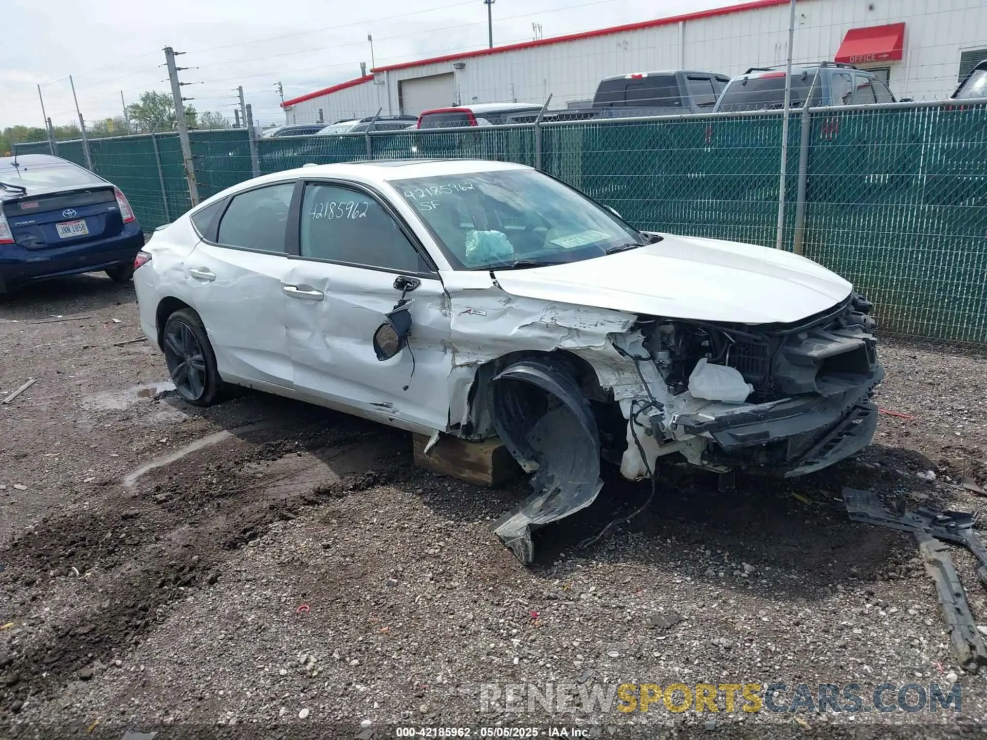 1 Photograph of a damaged car 19UDE4H61PA017771 ACURA INTEGRA 2023