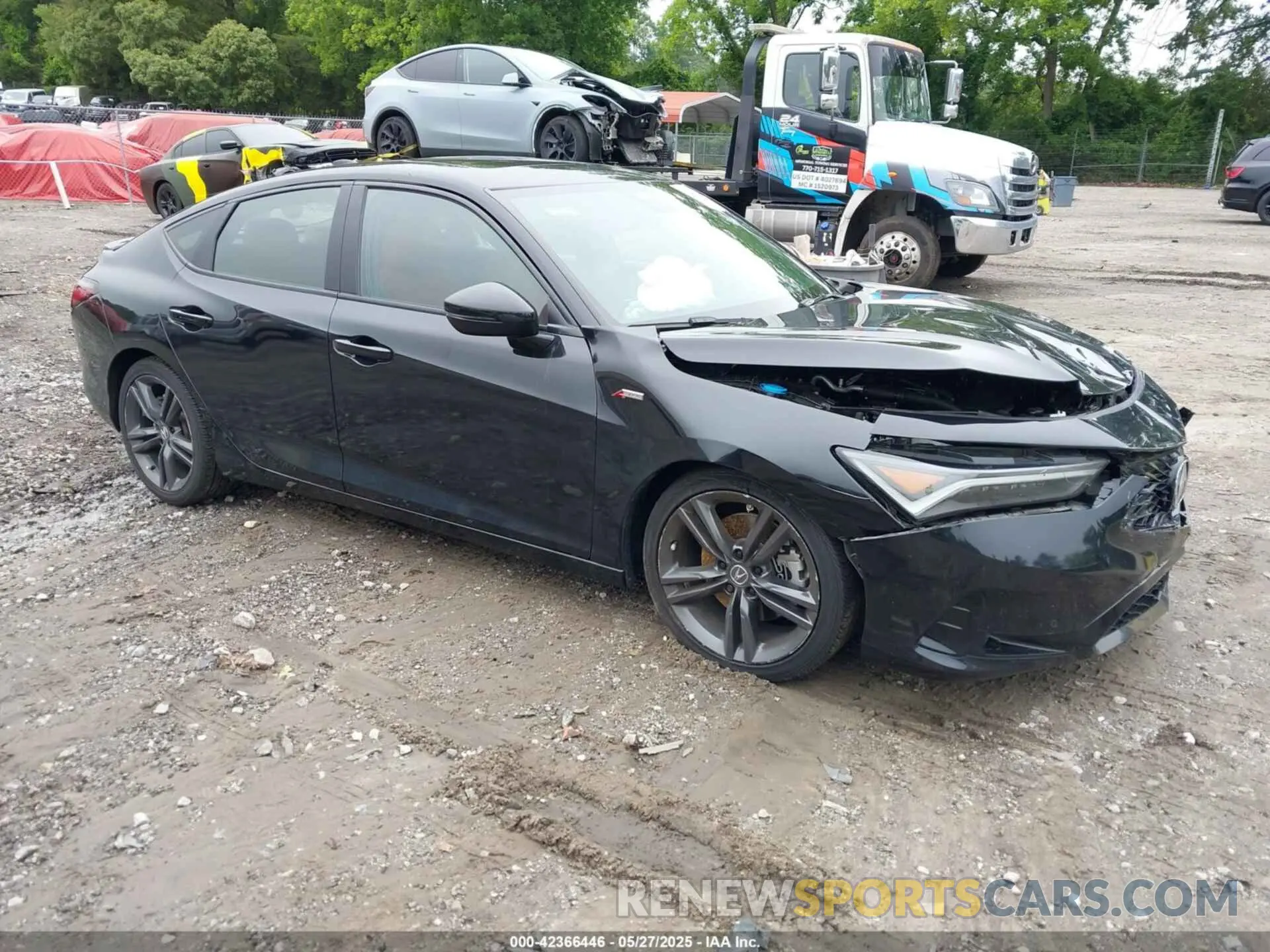1 Photograph of a damaged car 19UDE4H61PA025174 ACURA INTEGRA 2023