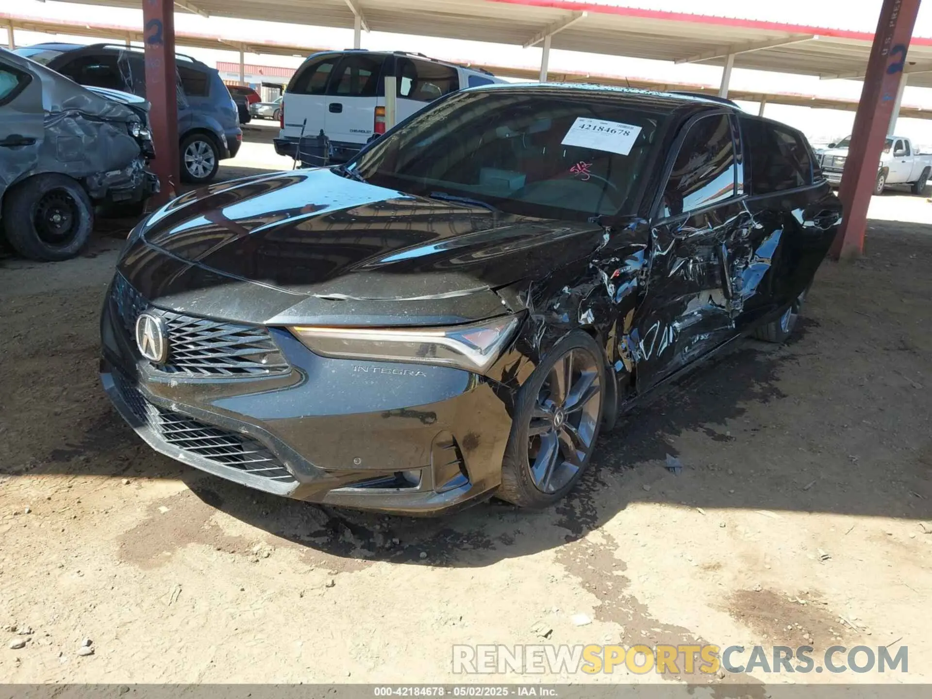 2 Photograph of a damaged car 19UDE4H64PA005503 ACURA INTEGRA 2023