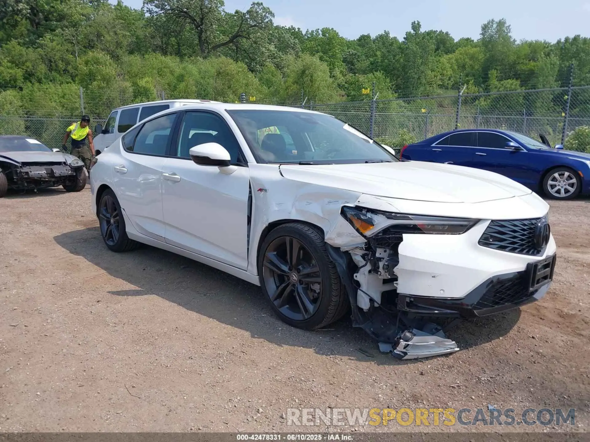 1 Photograph of a damaged car 19UDE4H66PA006071 ACURA INTEGRA 2023