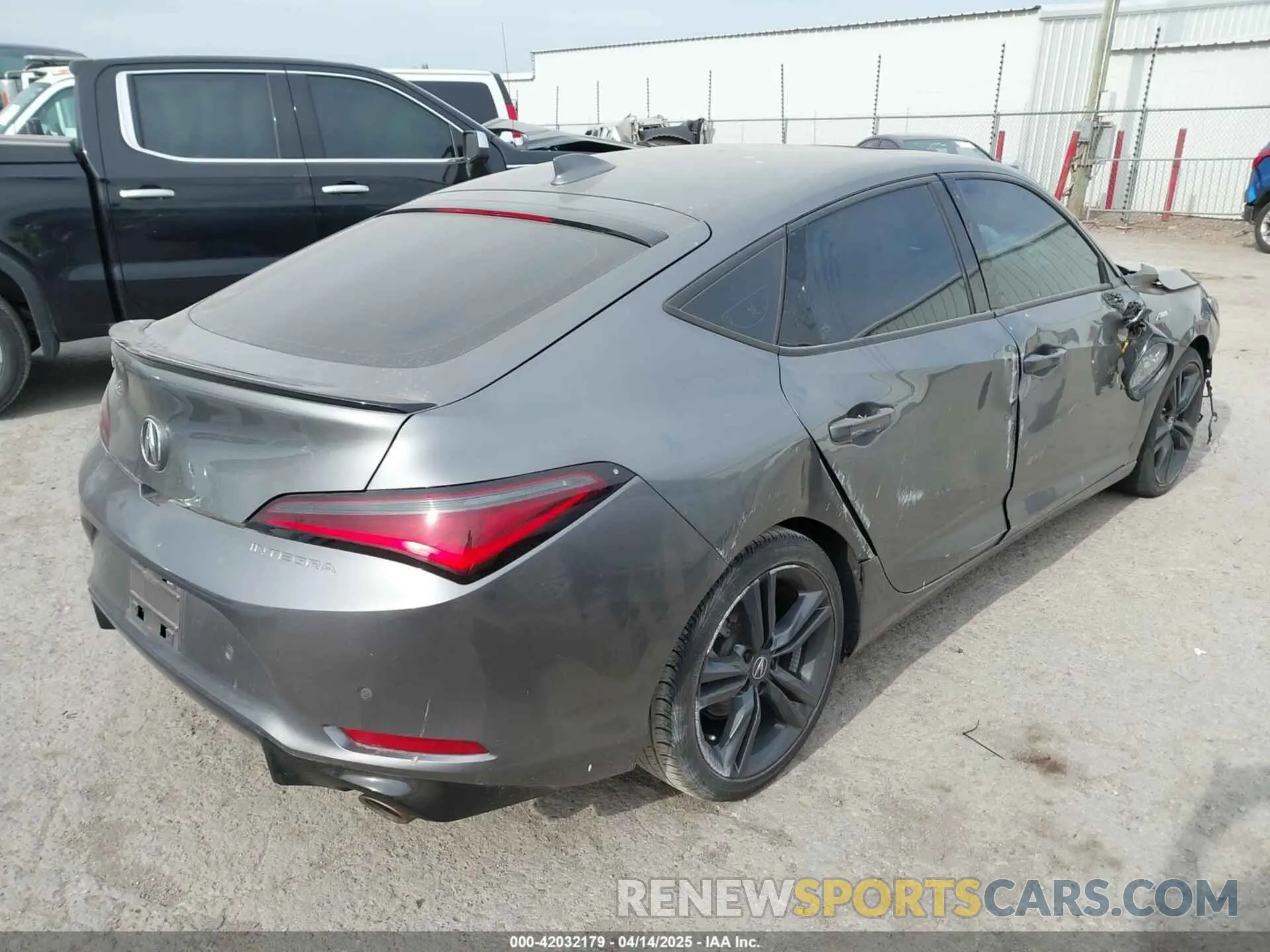 4 Photograph of a damaged car 19UDE4H67PA001140 ACURA INTEGRA 2023