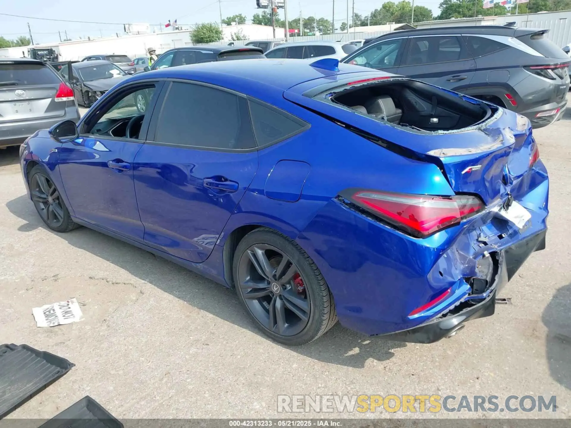3 Photograph of a damaged car 19UDE4H67PA004247 ACURA INTEGRA 2023