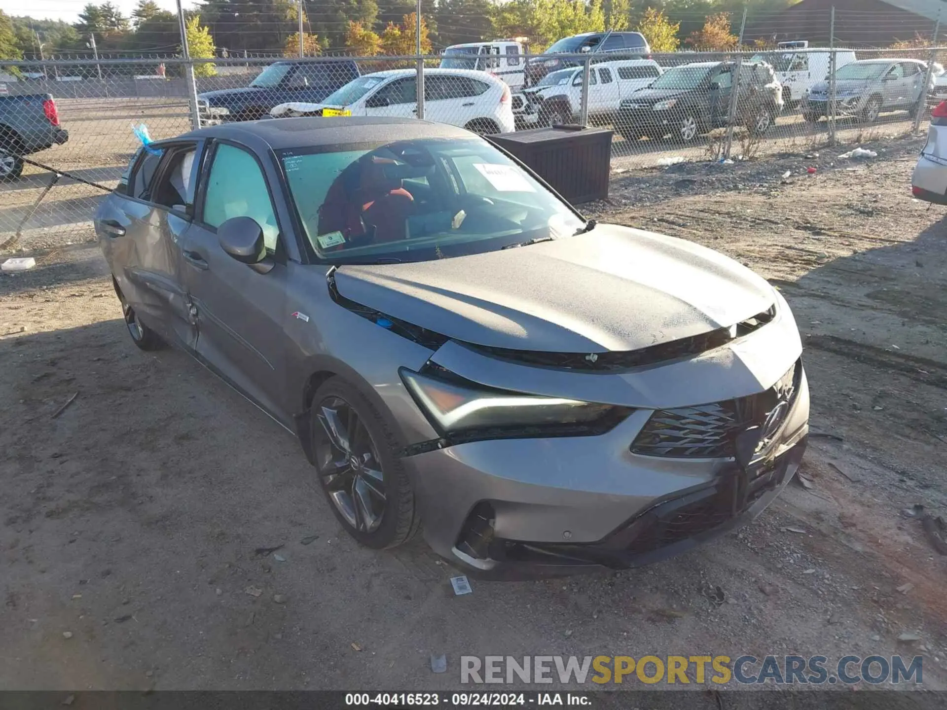 1 Photograph of a damaged car 19UDE4H68PA003138 ACURA INTEGRA 2023