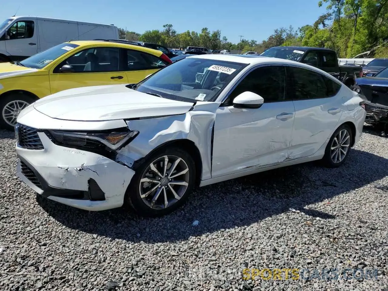 1 Photograph of a damaged car 19UDE4H21RA004860 ACURA INTEGRA 2024