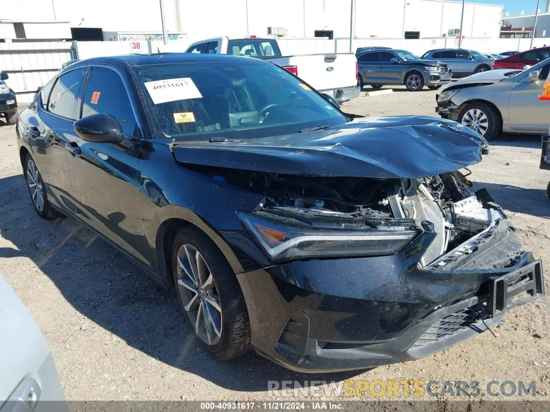 1 Photograph of a damaged car 19UDE4H21RA015454 ACURA INTEGRA 2024