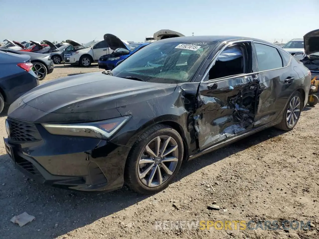 1 Photograph of a damaged car 19UDE4H21RA025398 ACURA INTEGRA 2024