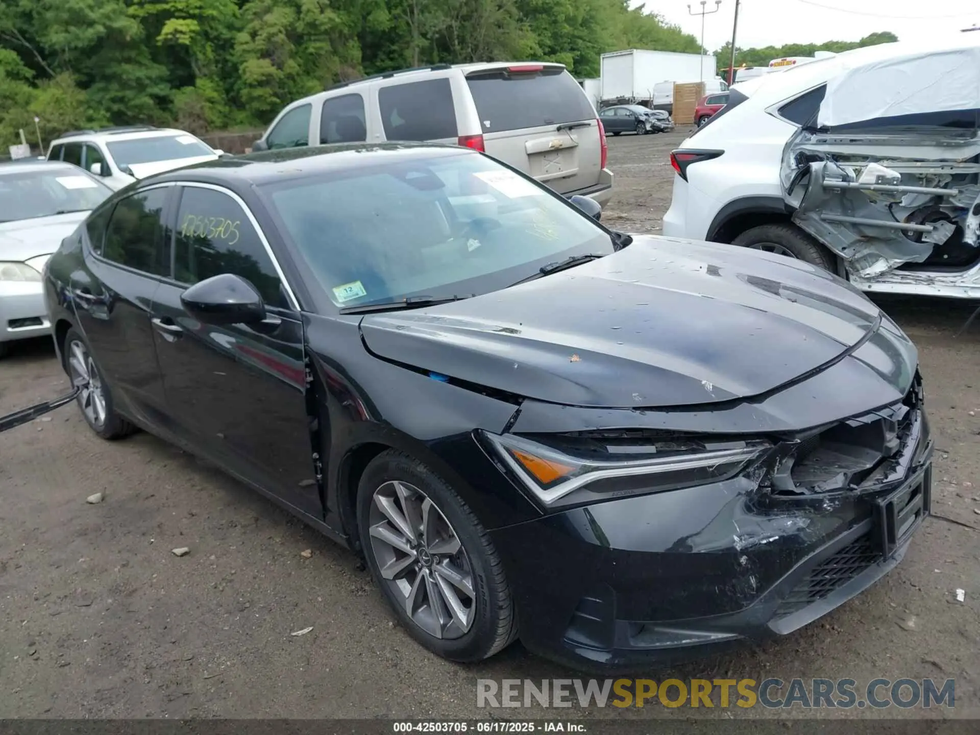 1 Photograph of a damaged car 19UDE4H25RA023301 ACURA INTEGRA 2024