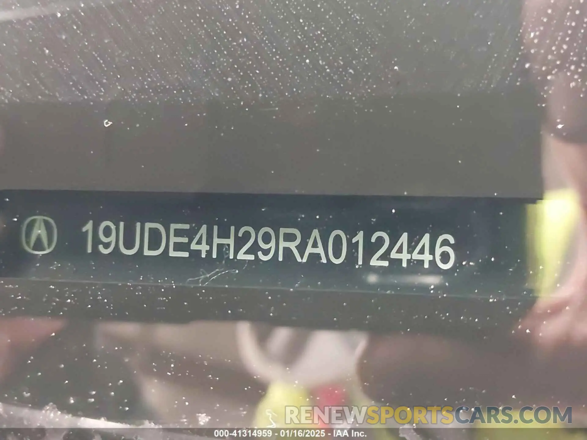 18 Photograph of a damaged car 19UDE4H29RA012446 ACURA INTEGRA 2024