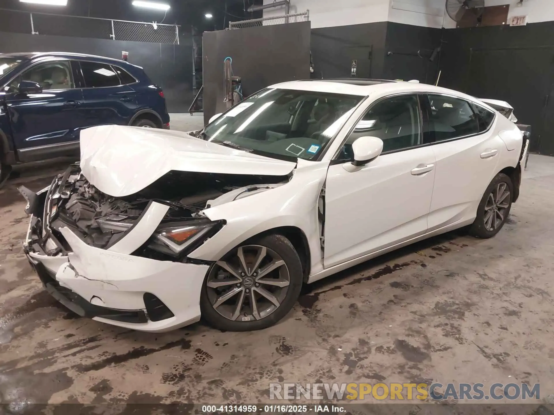 2 Photograph of a damaged car 19UDE4H29RA012446 ACURA INTEGRA 2024