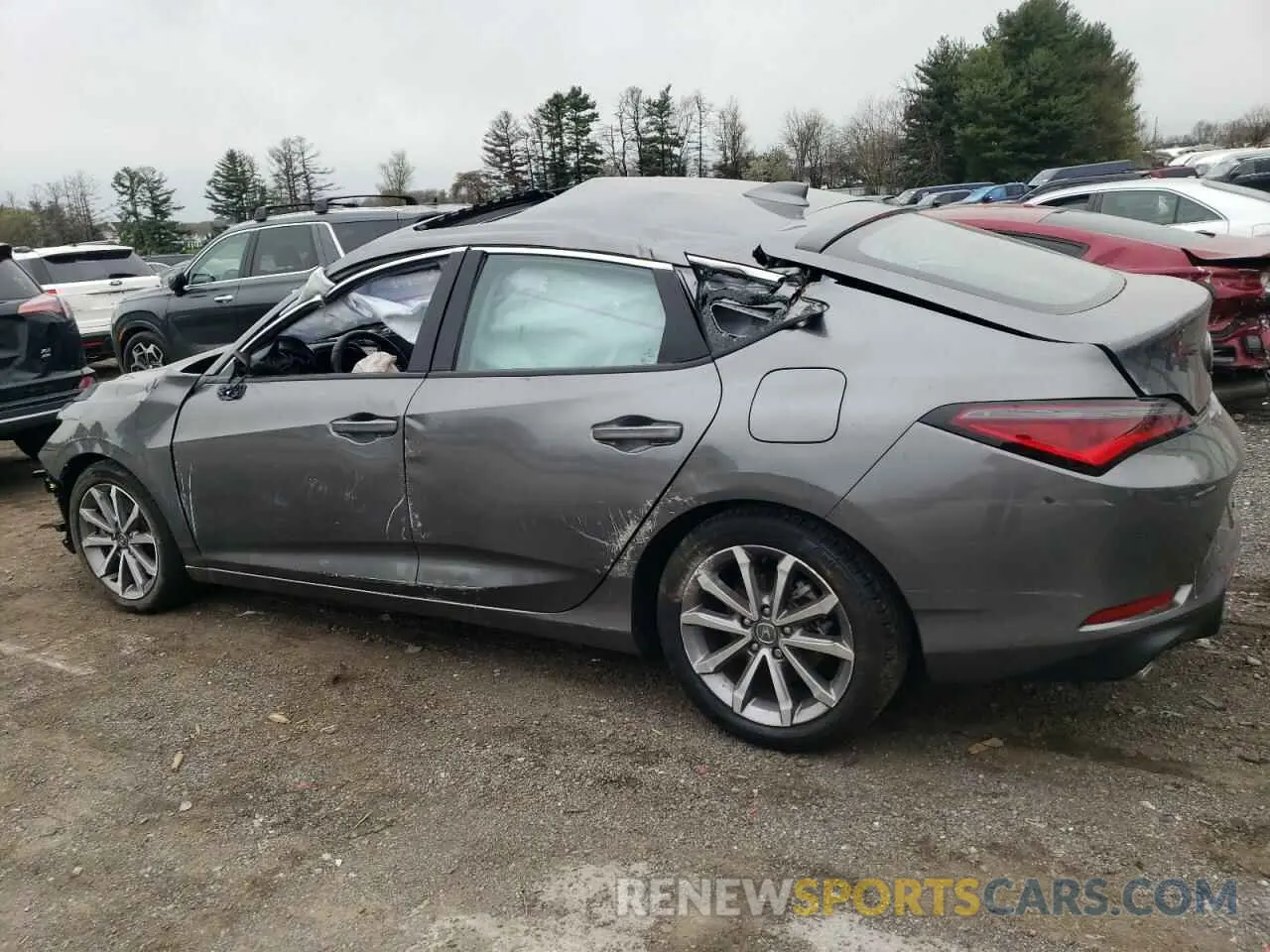 2 Photograph of a damaged car 19UDE4H29RA027061 ACURA INTEGRA 2024