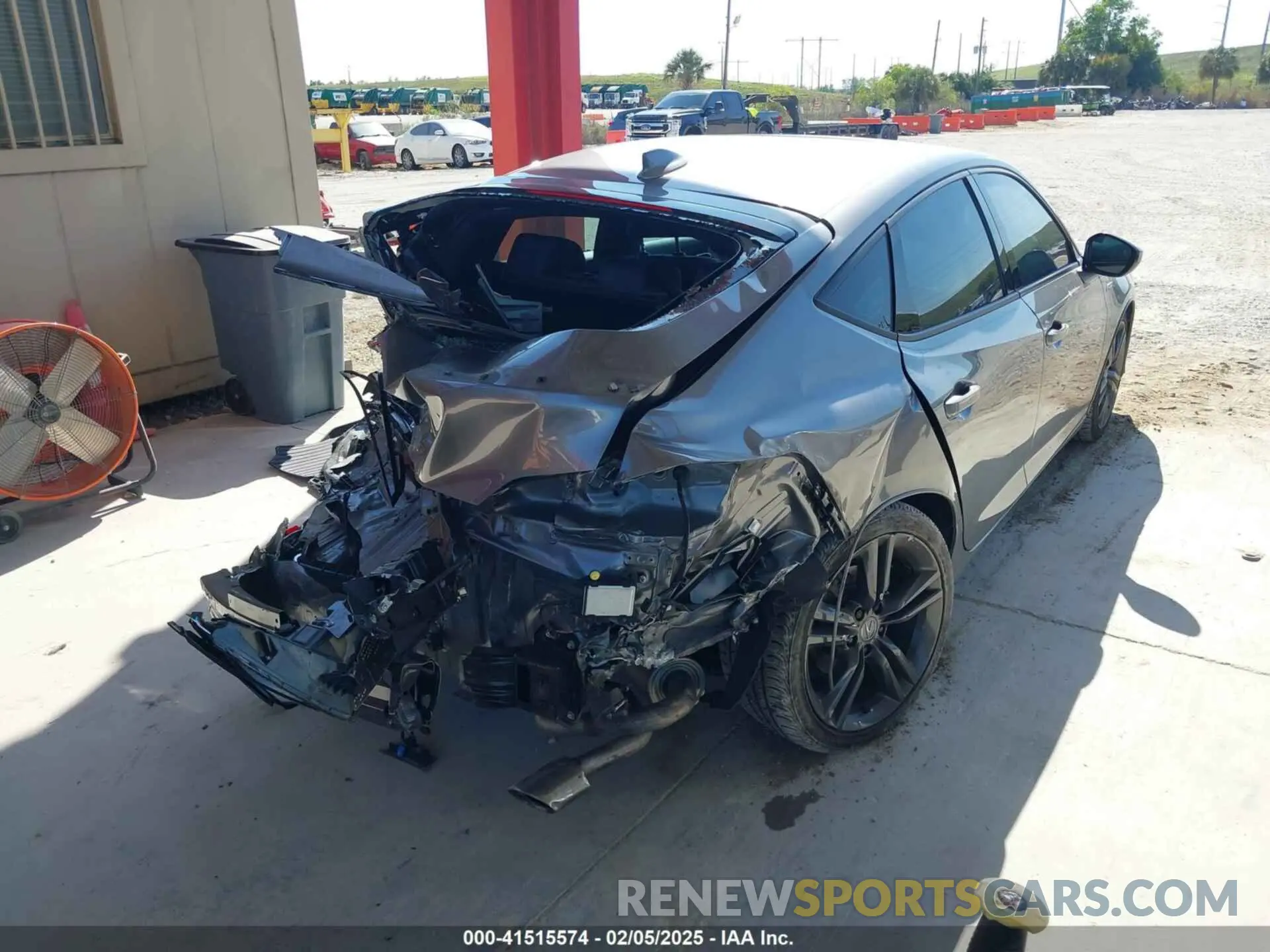 4 Photograph of a damaged car 19UDE4H30RA019245 ACURA INTEGRA 2024