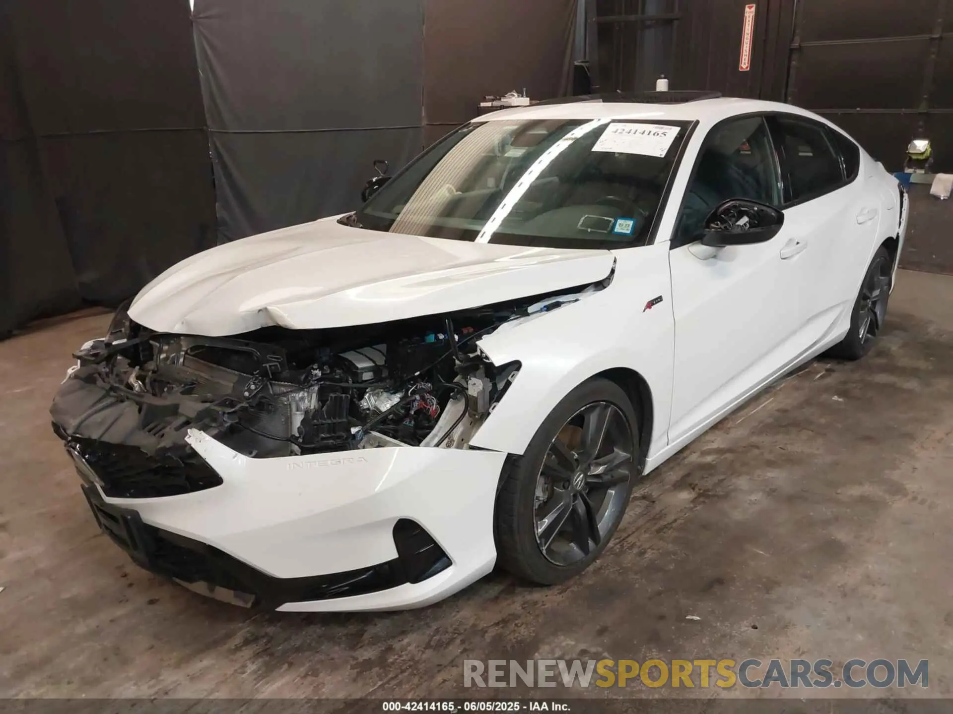 2 Photograph of a damaged car 19UDE4H32RA021255 ACURA INTEGRA 2024