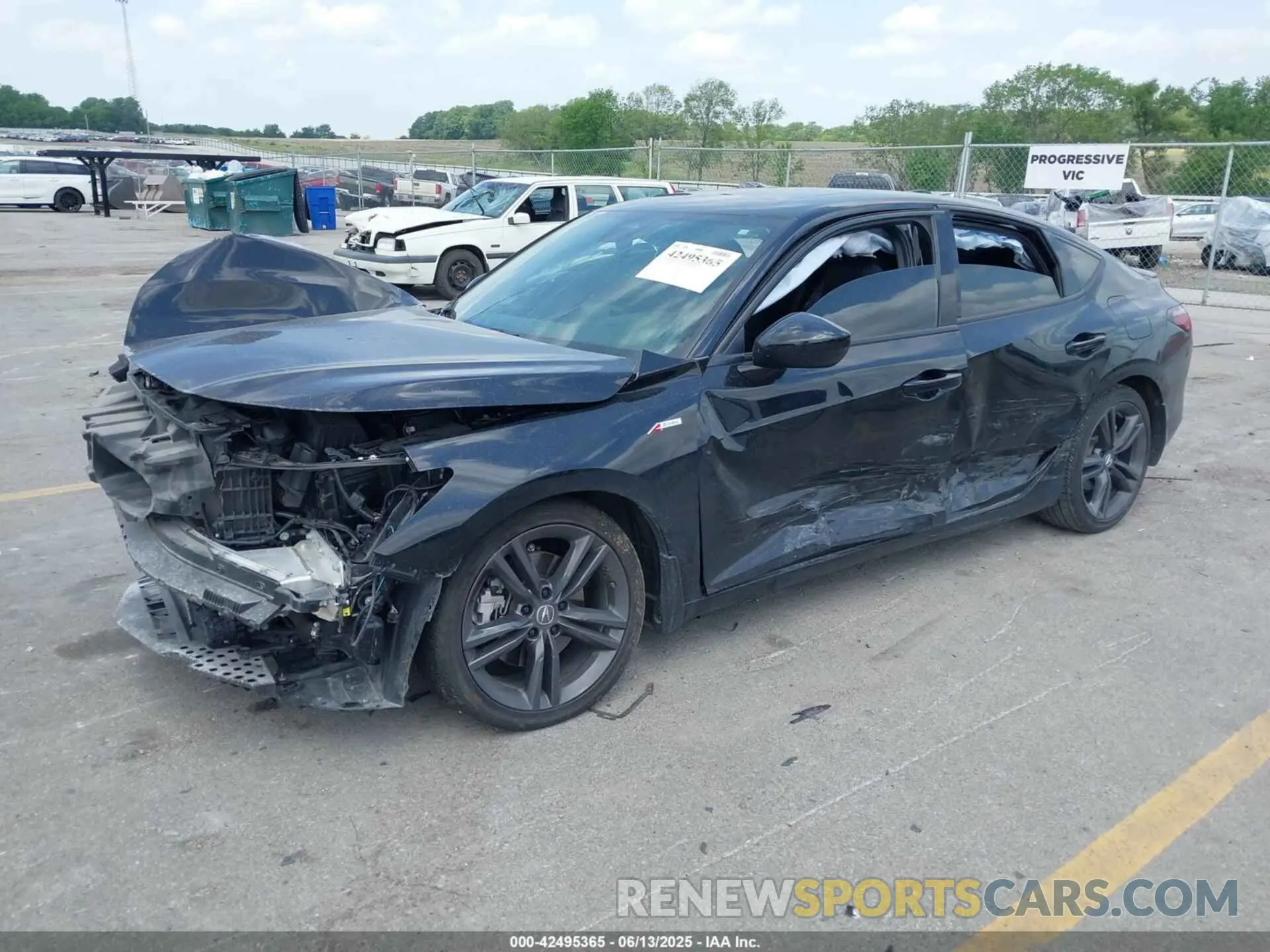 2 Photograph of a damaged car 19UDE4H33RA002391 ACURA INTEGRA 2024