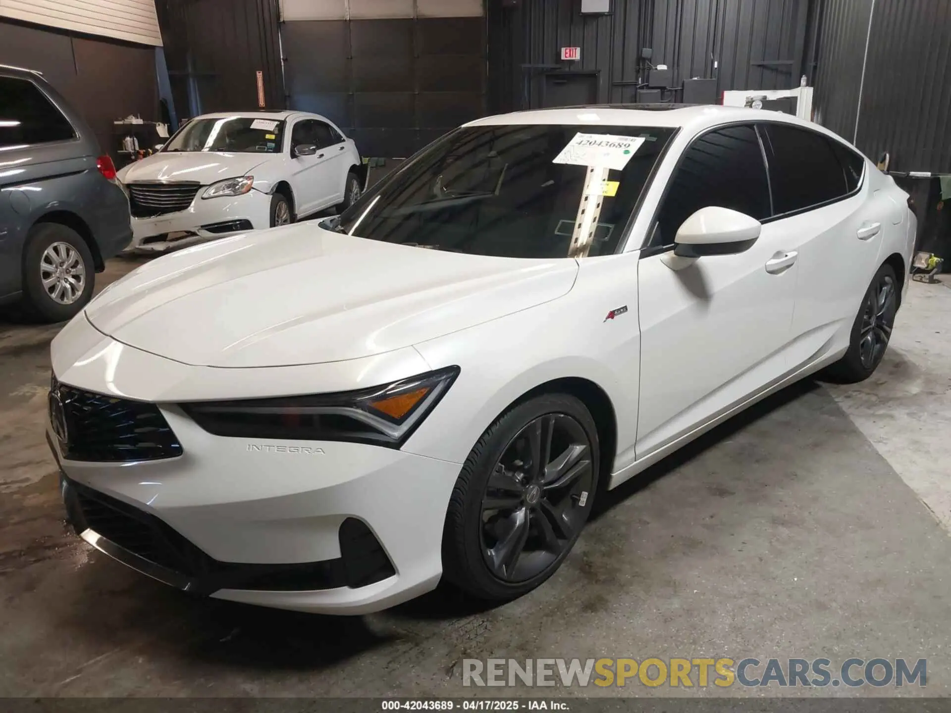 2 Photograph of a damaged car 19UDE4H34RA020169 ACURA INTEGRA 2024