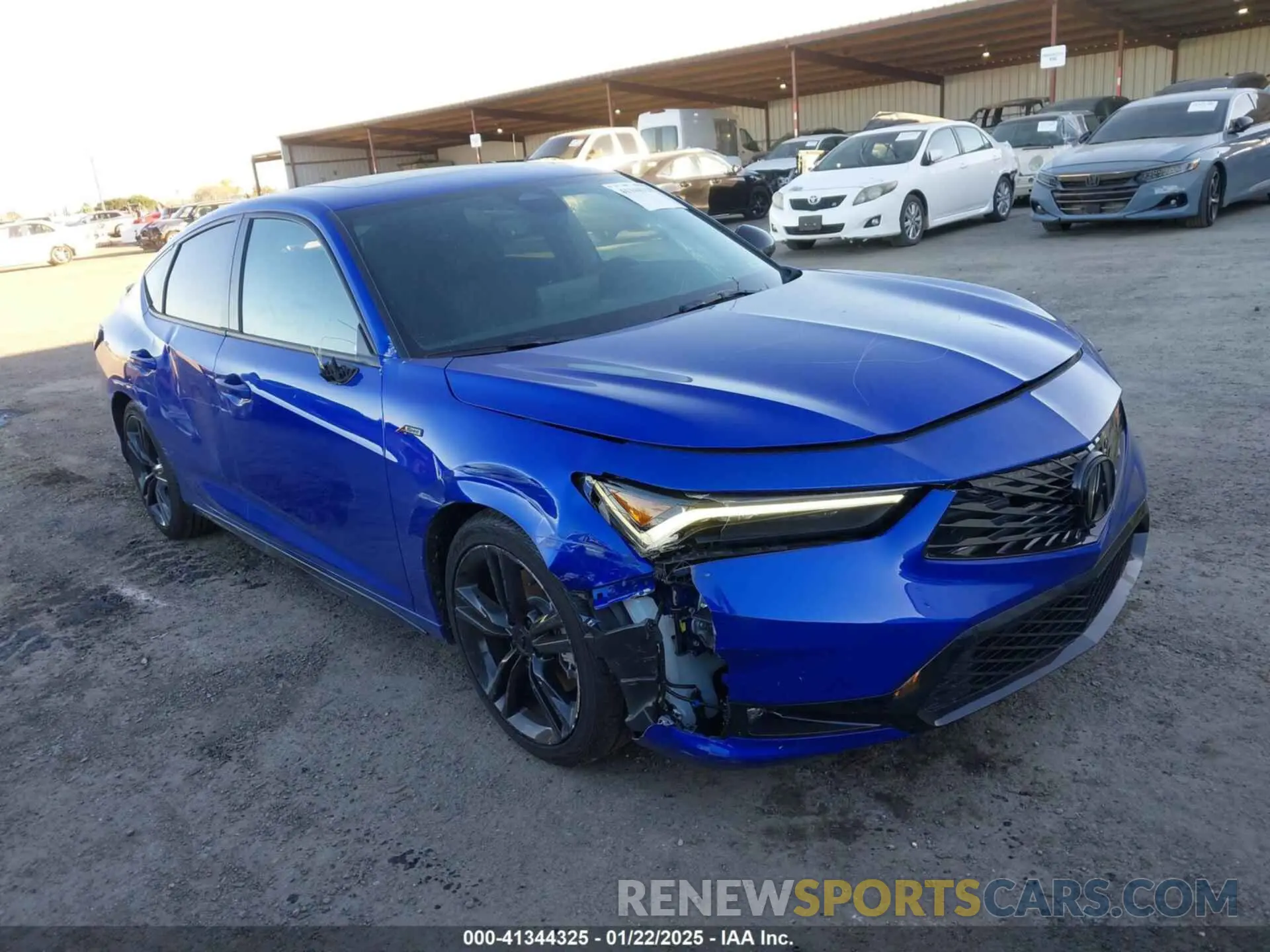 1 Photograph of a damaged car 19UDE4H35RA029625 ACURA INTEGRA 2024